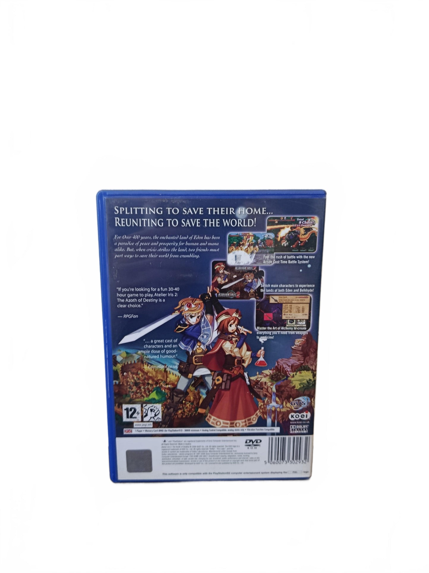 Atelier Iris 2: The Azoth of Destiny — PlayStation 2 Version UK jouable en Français