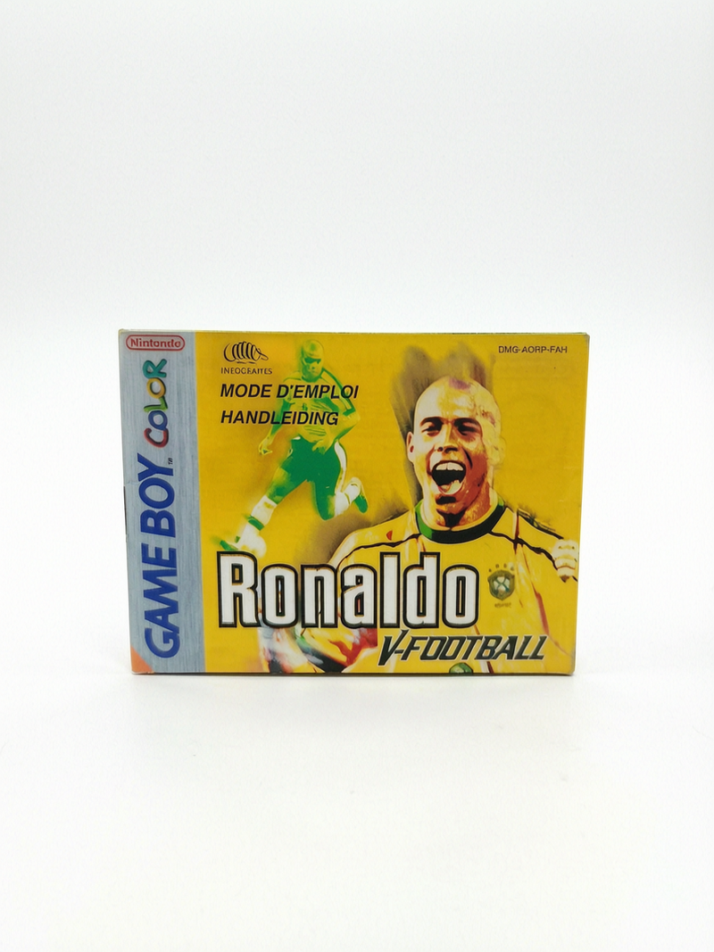 Notice  Ronaldo V-Football — Game Boy Color