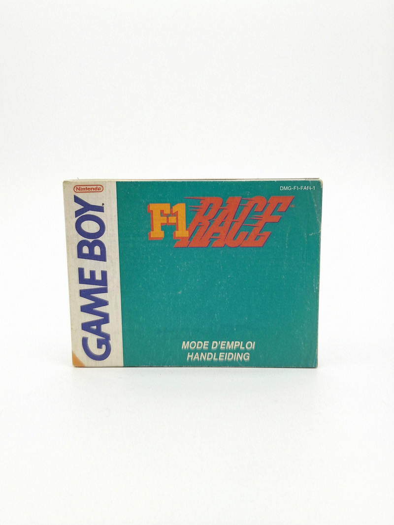 Notice  F-1 Race Game Boy