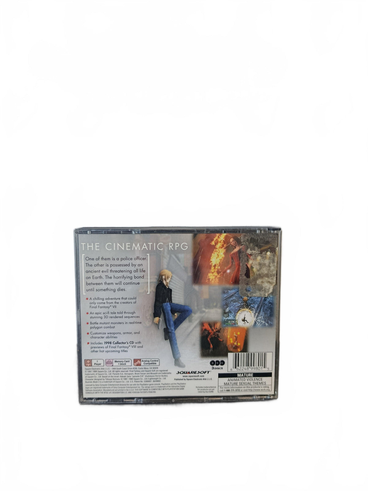 Parasite Eve II — PlayStation 1 Version JAP