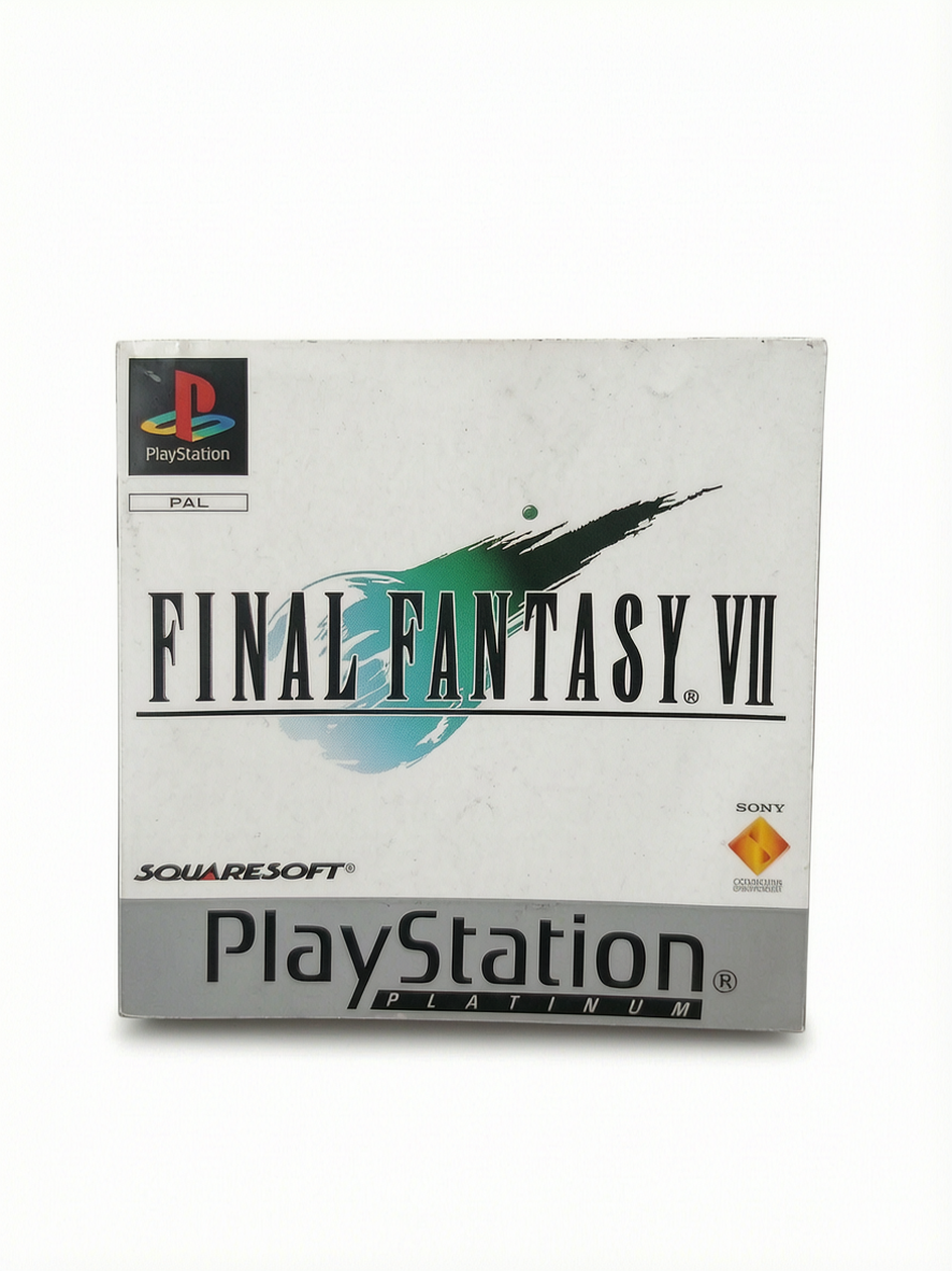 NOTICE Final Fantasy VIII Playstation 1 (PS1) Platinum