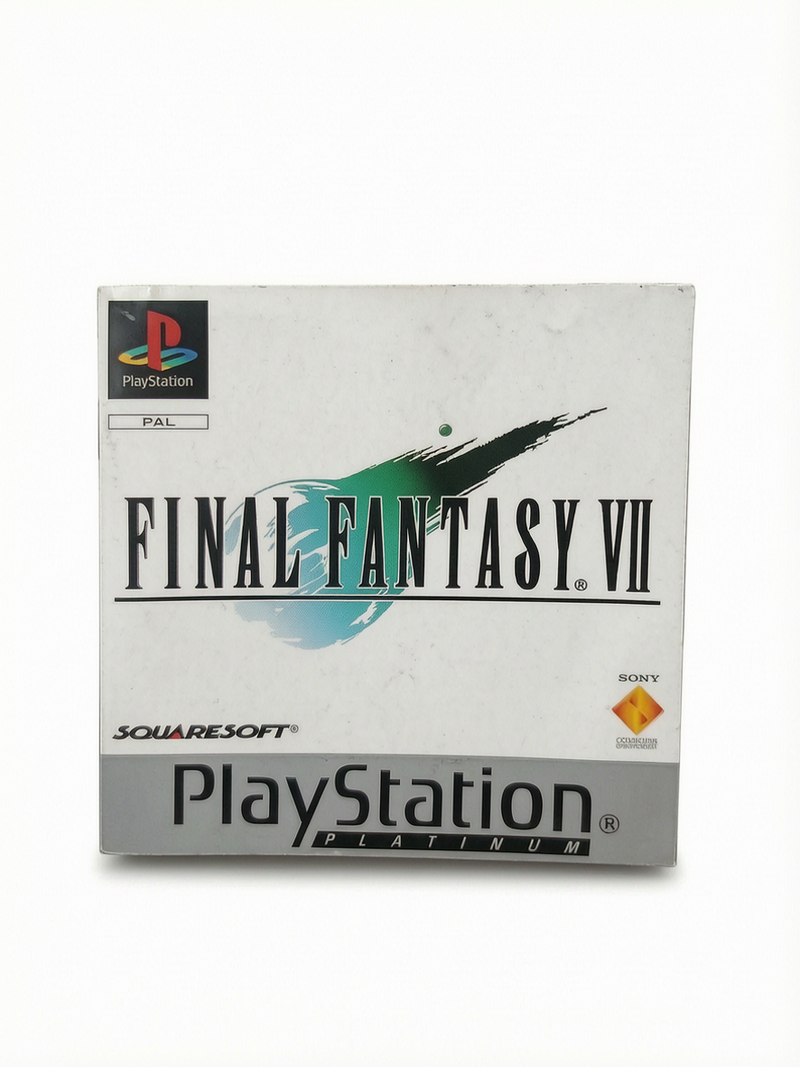 NOTICE Final Fantasy VIII Playstation 1 (PS1) Platinum