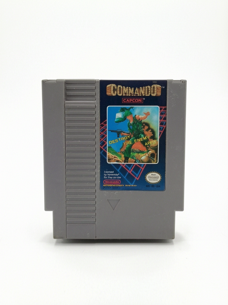 Commando, Nintendo Entertainment System, USA NES