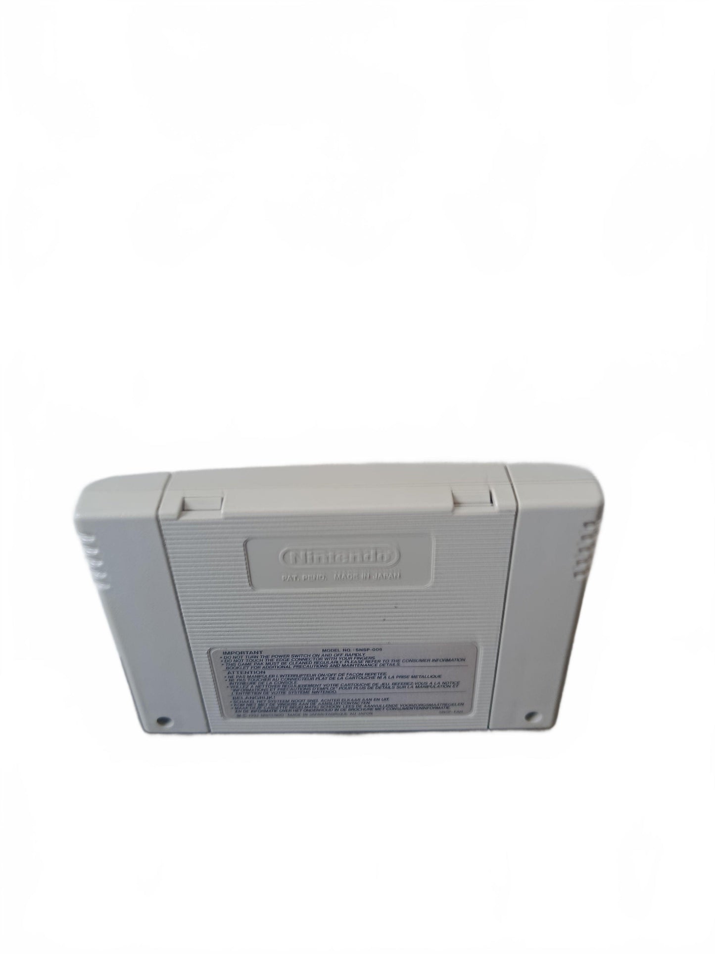 Best of the Best Championship Karate, Super Nintendo SNES