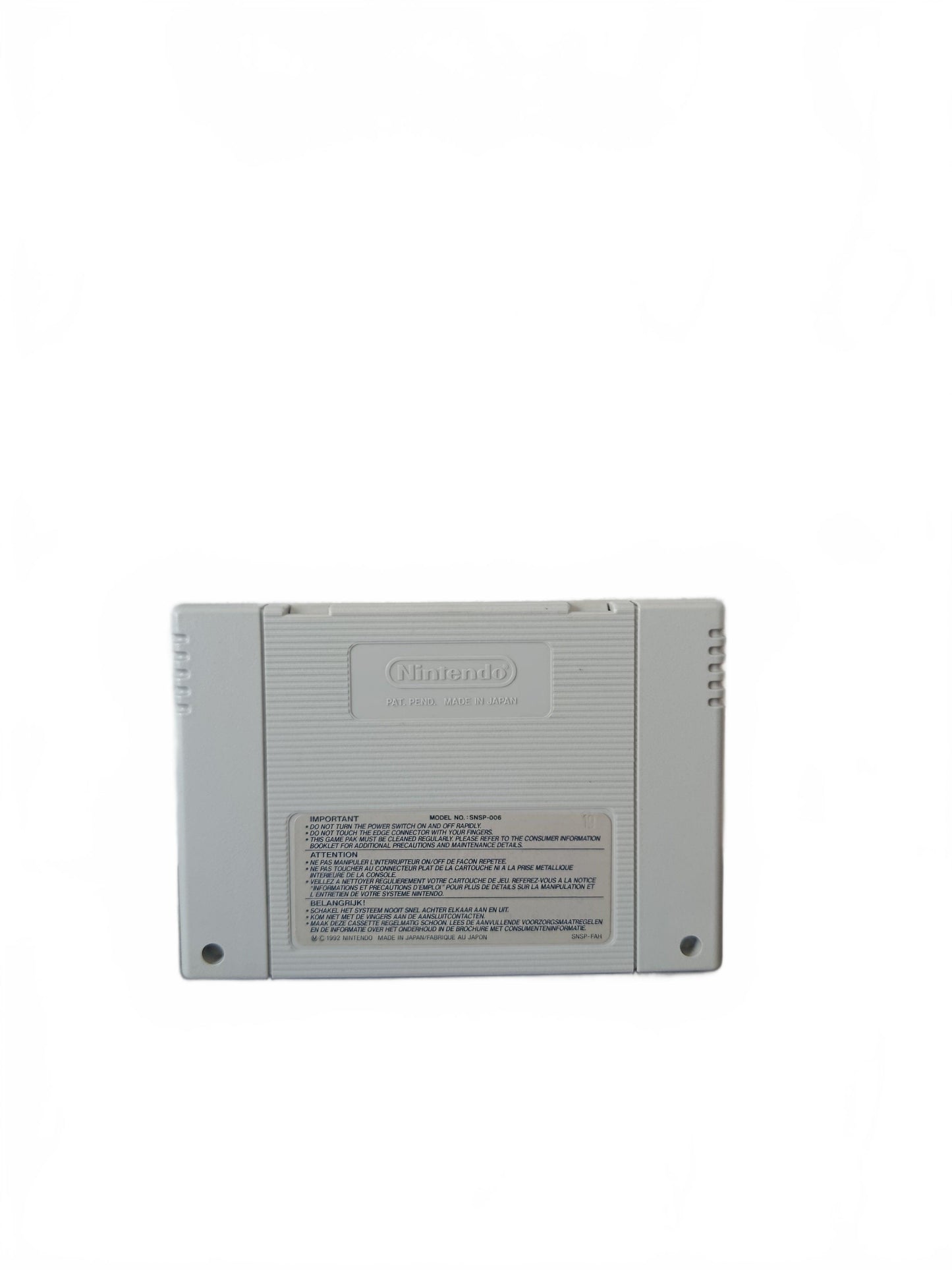 Best of the Best Championship Karate, Super Nintendo SNES