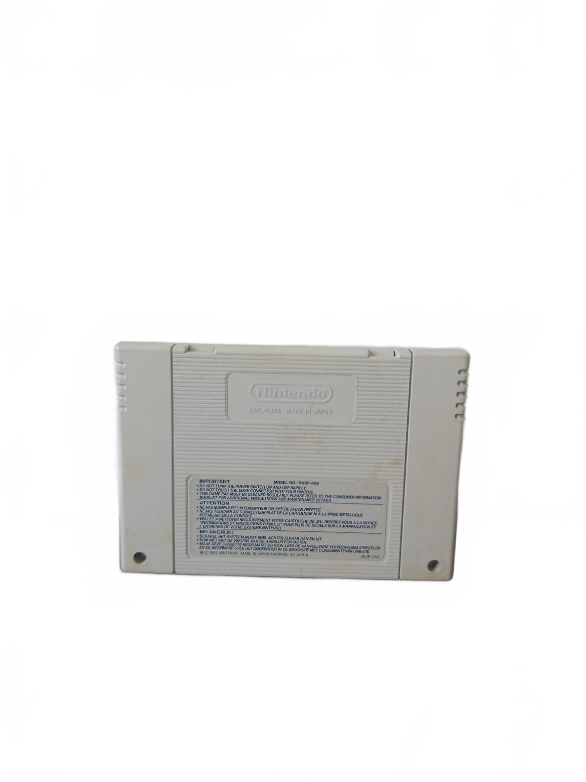 Hyper V-Ball, Super Nintendo SNES