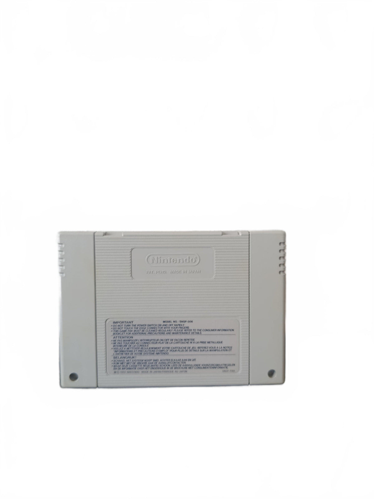 Lethal Weapon, Super Nintendo SNES