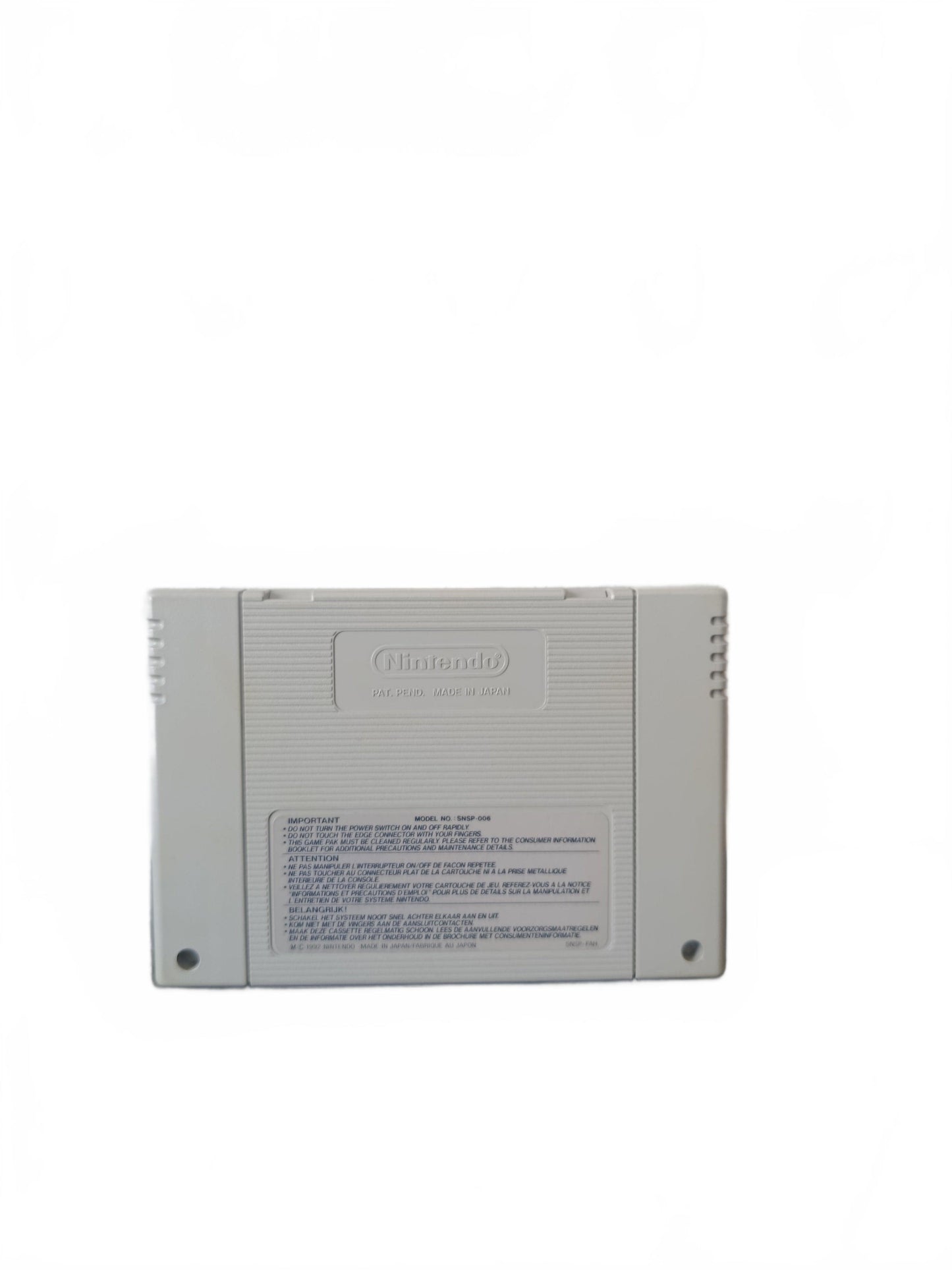 Lethal Weapon, Super Nintendo SNES