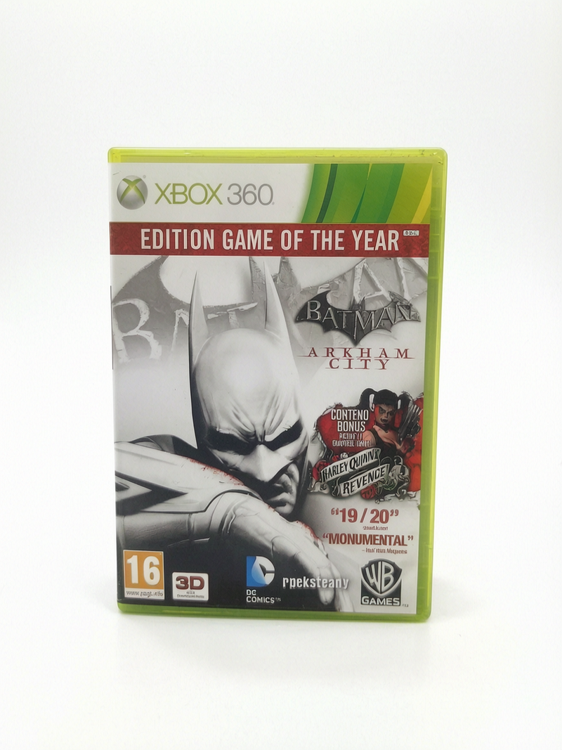 Batman: Arkham City Game of the Year Edition, Xbox 360