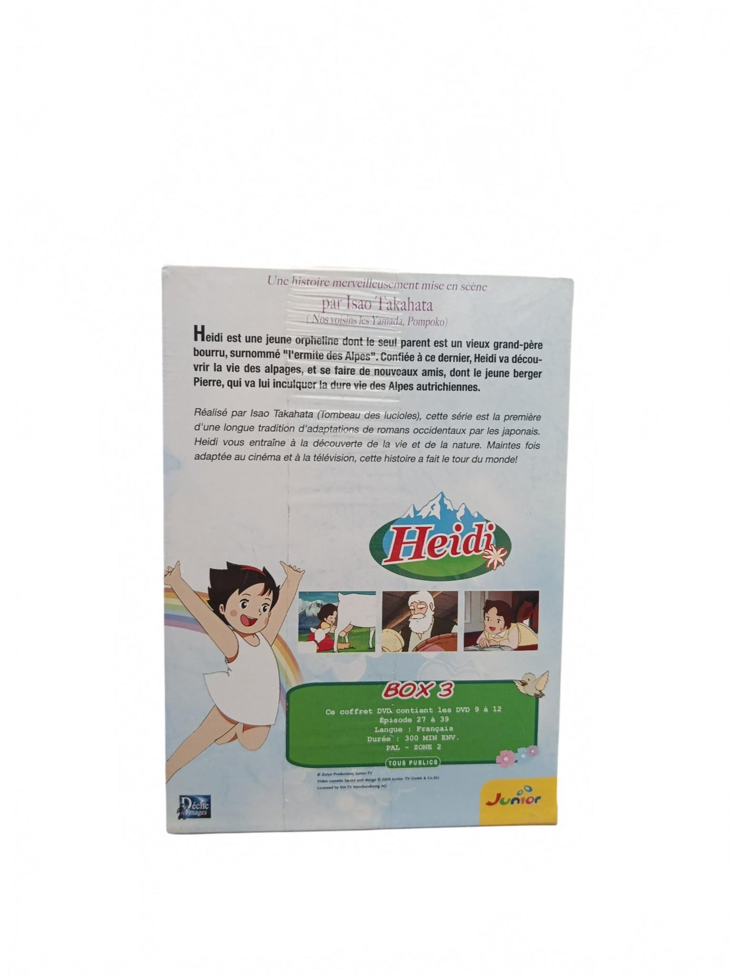 Heidi Coffret 3 épisode 9 à 12 DVD Collector Neuf