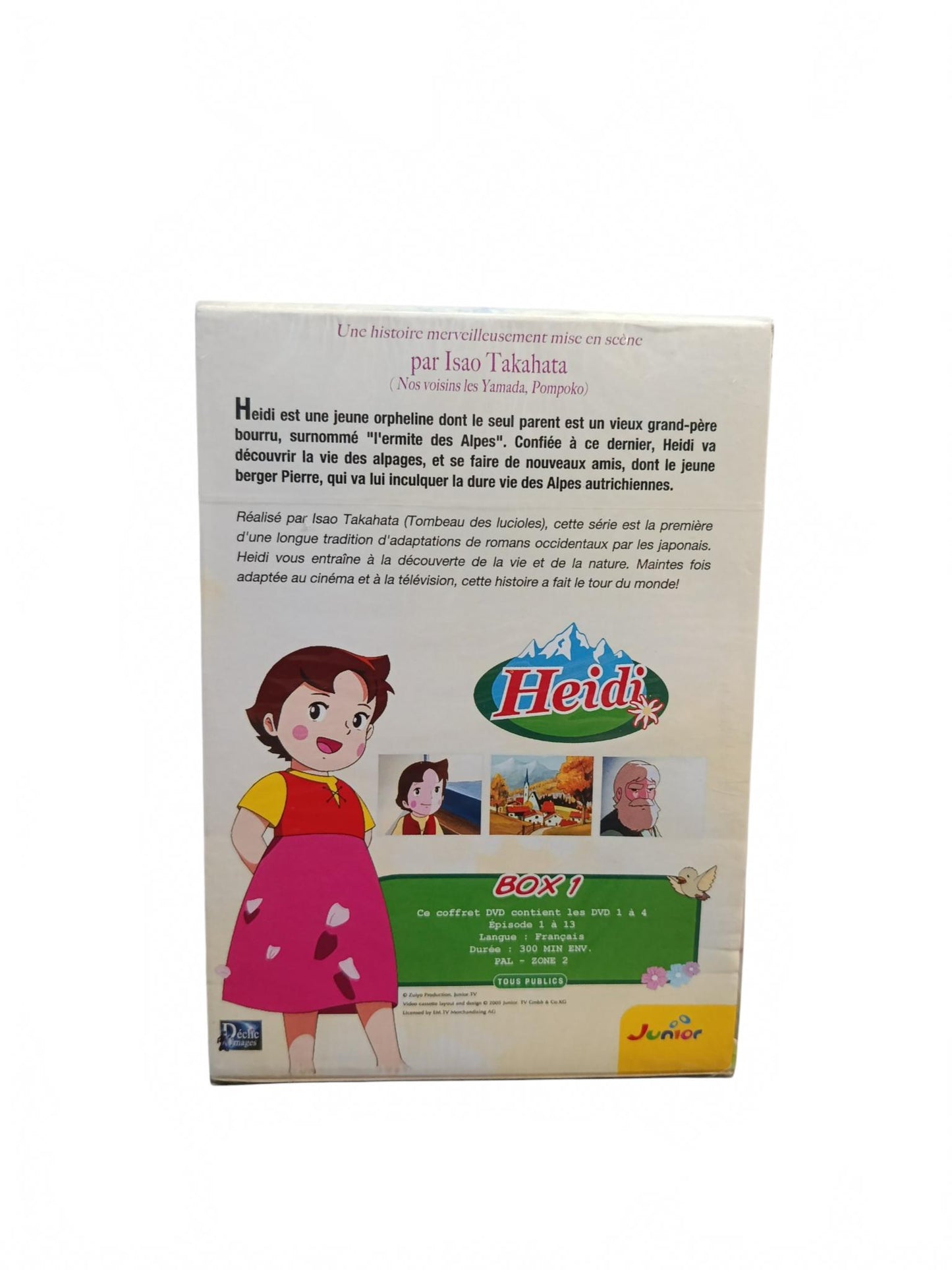 Heidi Coffret 1 épisode 1 à 4 DVD Collector Neuf