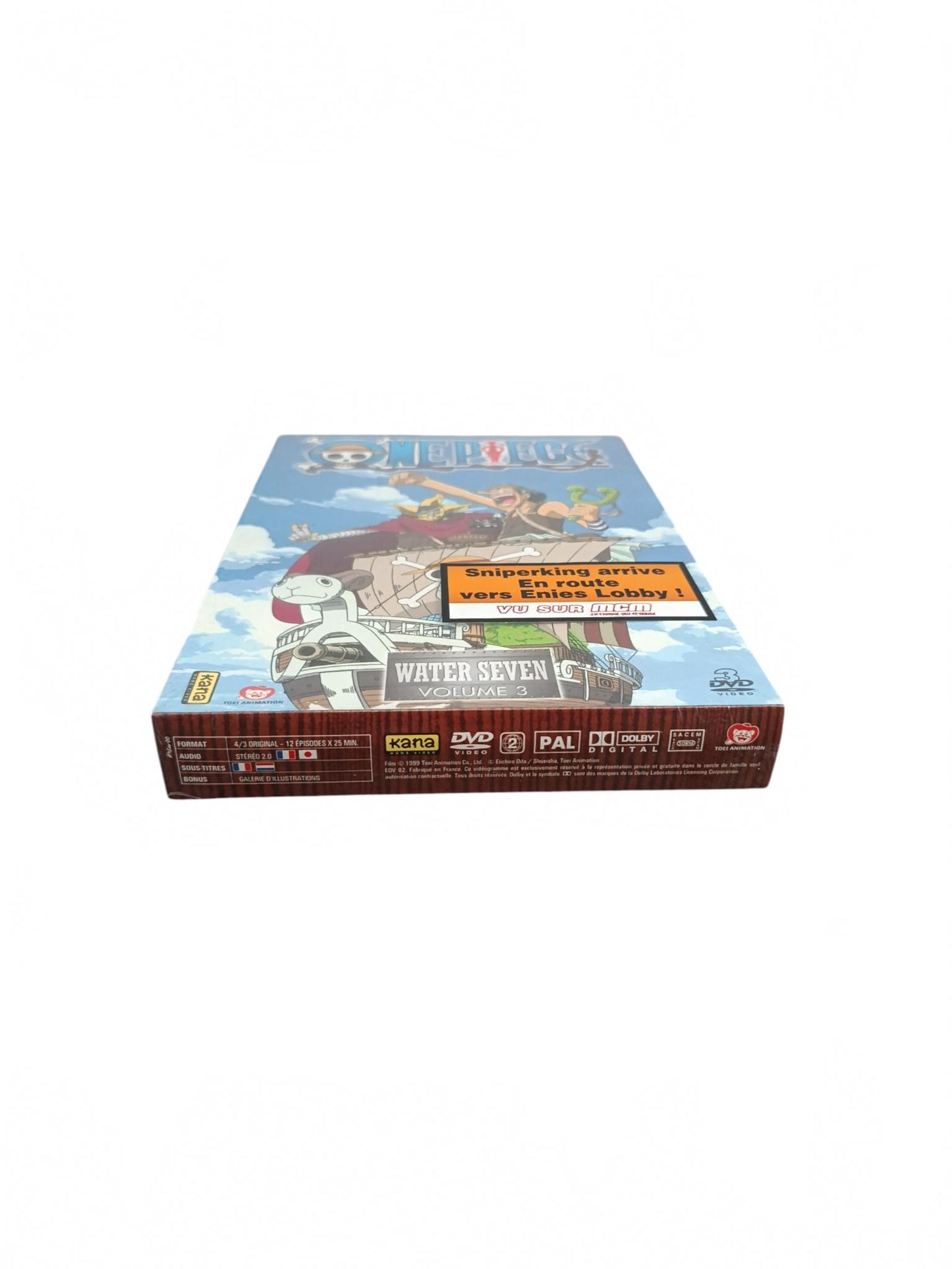One Piece Water Seven Volume 3 Épisodes 253 à 264 Box 3 DVD Collector Neuf