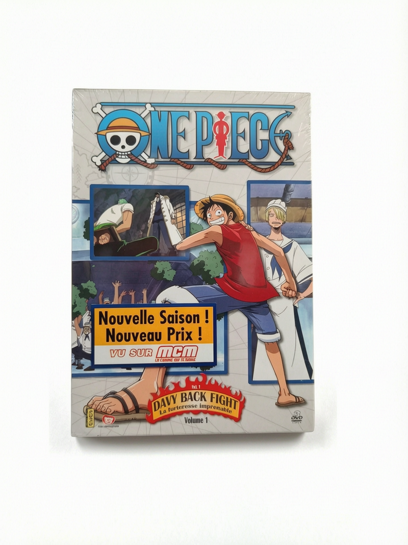 One Piece Davy Back Fight Volume 1 La Forteresse imprenable Épisodes 196 à 206 Box 3 DVD Collector Neuf