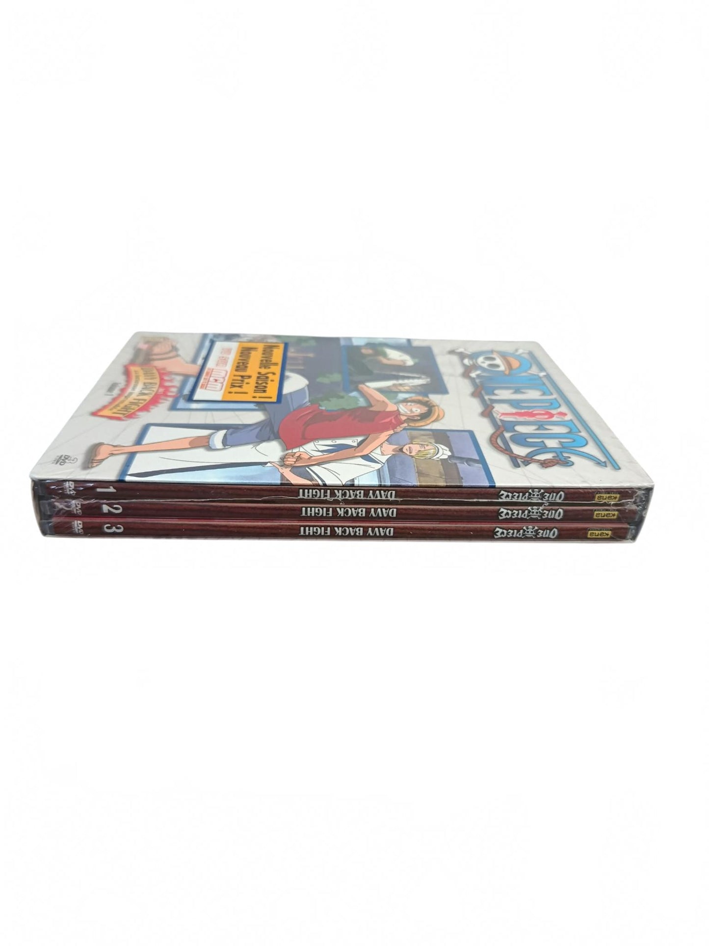 One Piece Davy Back Fight Volume 1 La Forteresse imprenable Épisodes 196 à 206 Box 3 DVD Collector Neuf
