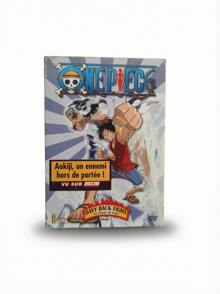 One Piece Davy Back Fight Volume 3 Le Retour de Foxy Épisodes 218 à 228 Box 3 DVD Collector Neuf