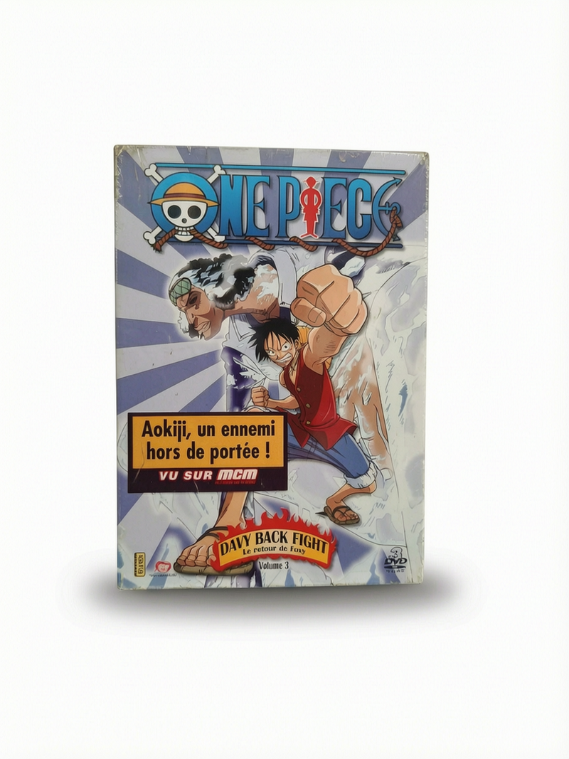 One Piece Davy Back Fight Volume 3 Le Retour de Foxy Épisodes 218 à 228 Box 3 DVD Collector Neuf