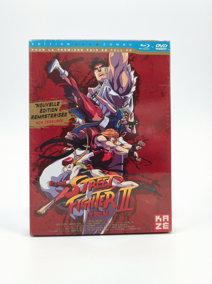 Street Fighter II Le Film – Édition Combo Blu-ray + DVD – Version remasterisée non censurée DVD Collector Neuf