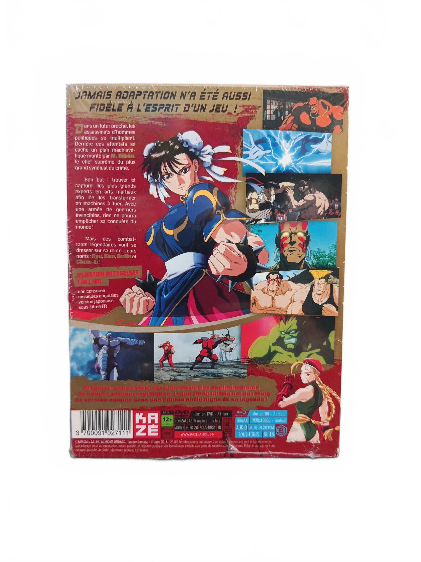 Street Fighter II Le Film – Édition Combo Blu-ray + DVD – Version remasterisée non censurée DVD Collector Neuf