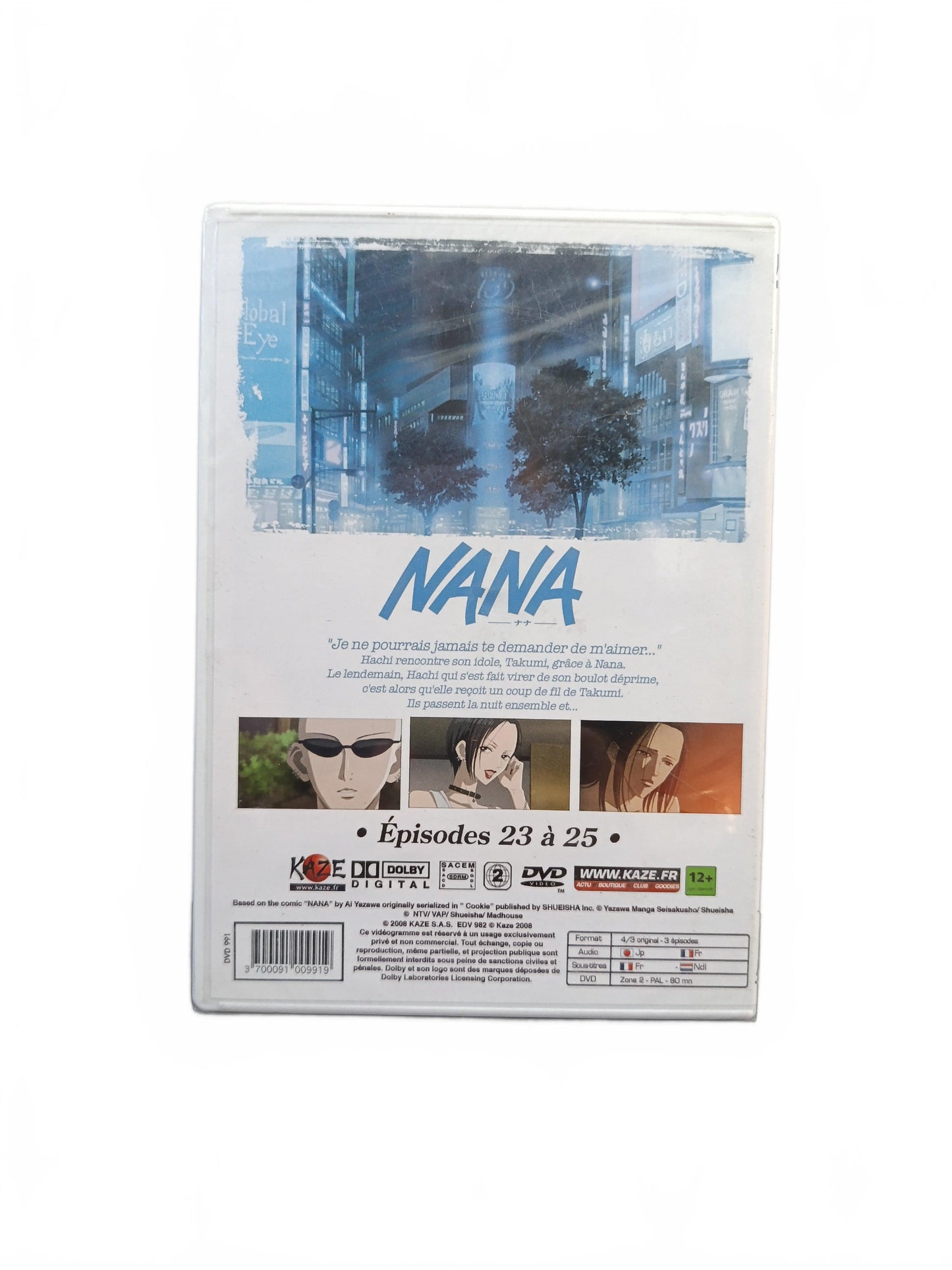 Nana Volume 8 Épisodes 23 à 25 DVD Neuf