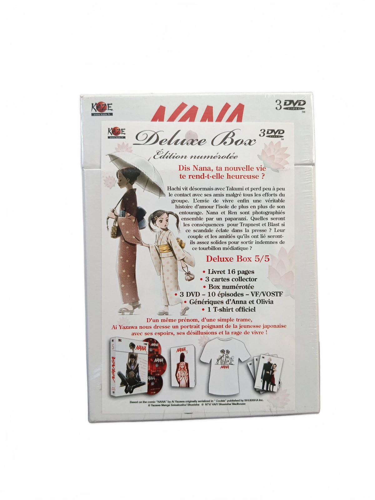 Nana Volume 5 – Deluxe Édition Numérotée – Box 3 DVD Collector Neuf