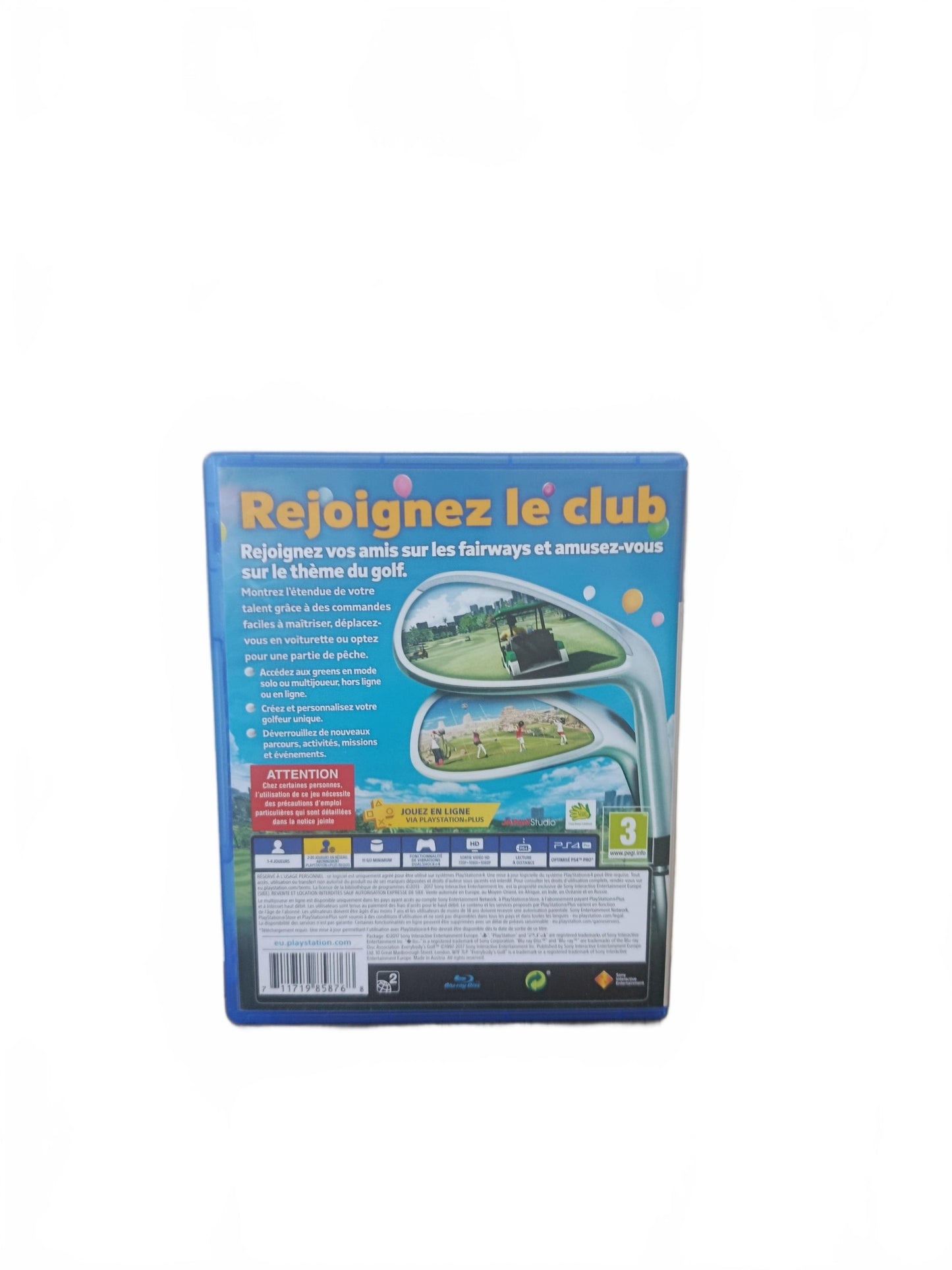 Everybody’s Golf, PlayStation 4