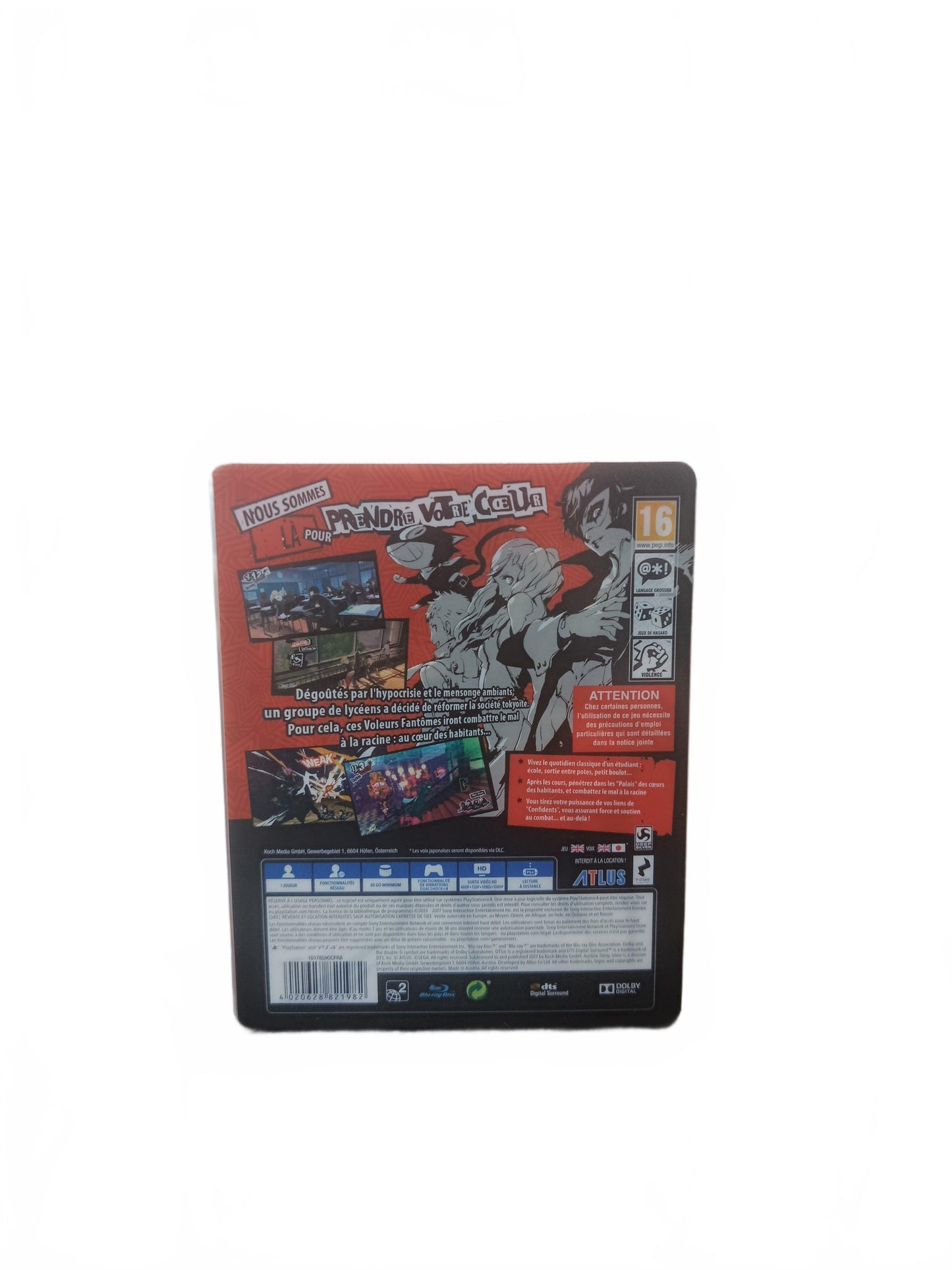 Persona 5, PlayStation 4