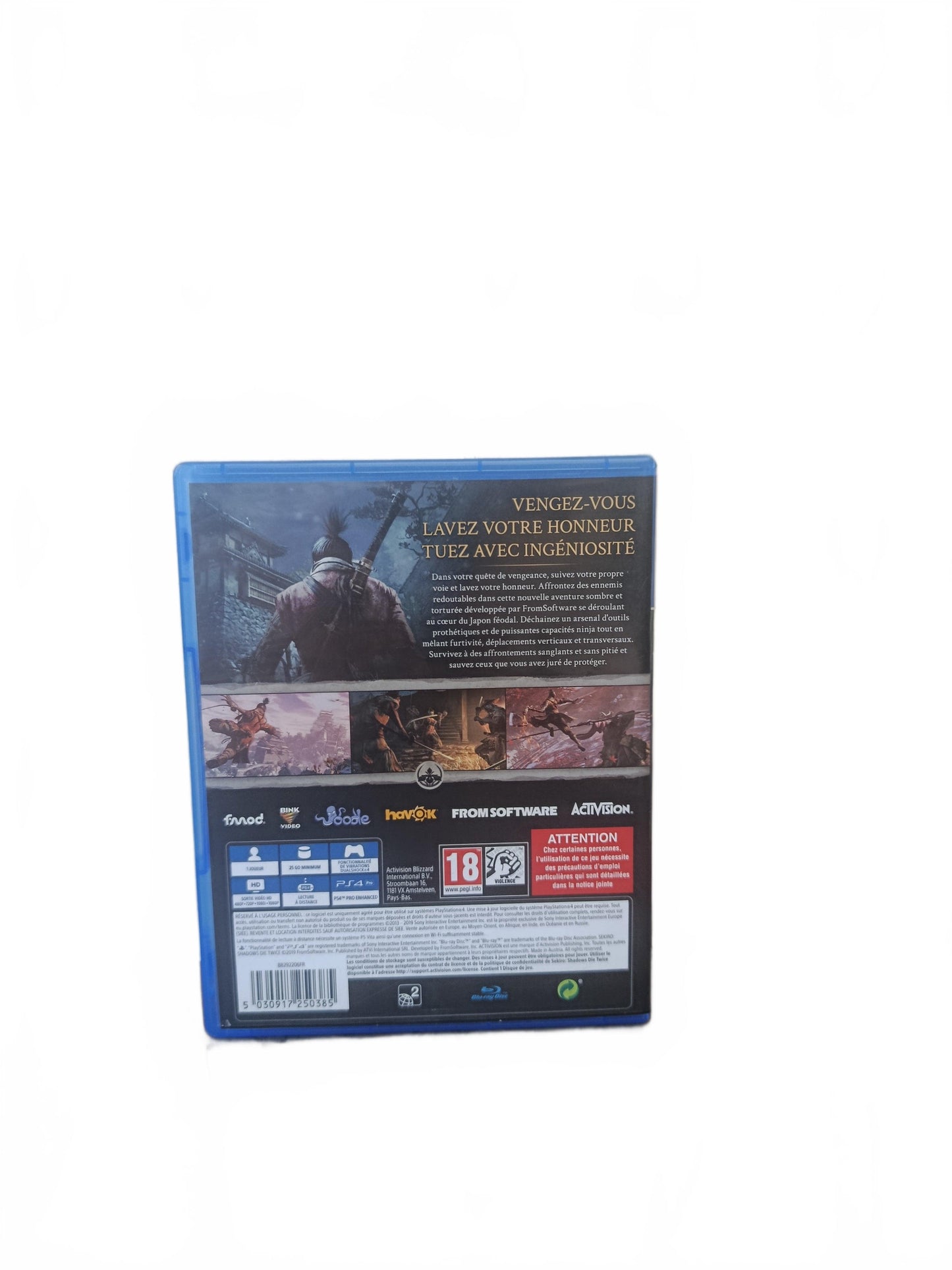 Sekiro: Shadows Die Twice, PlayStation 4