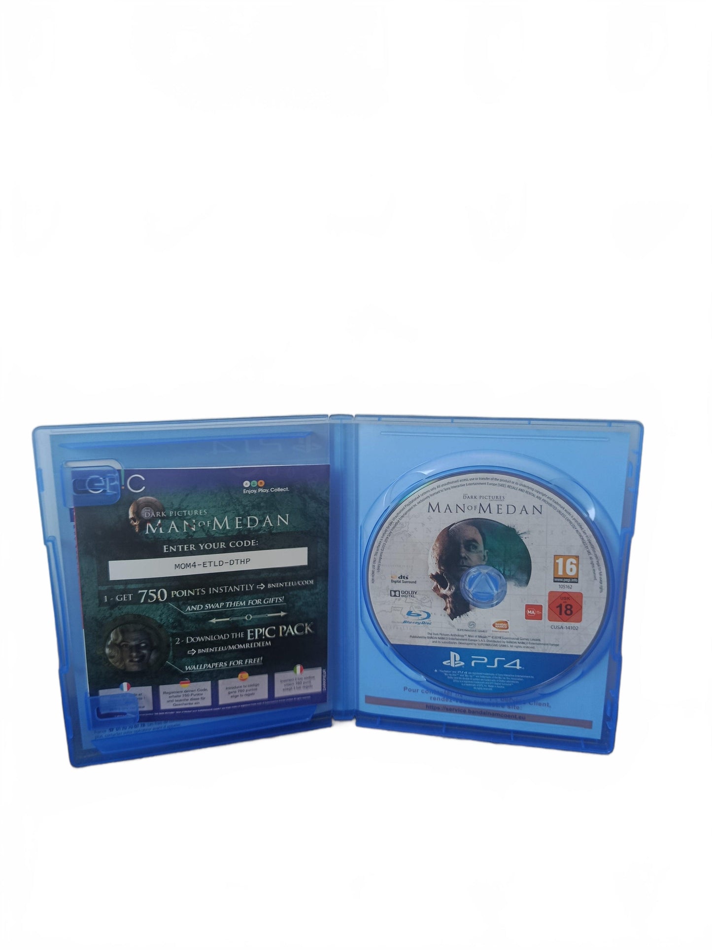 The Dark Pictures Anthology: Man of Medan, PlayStation 4
