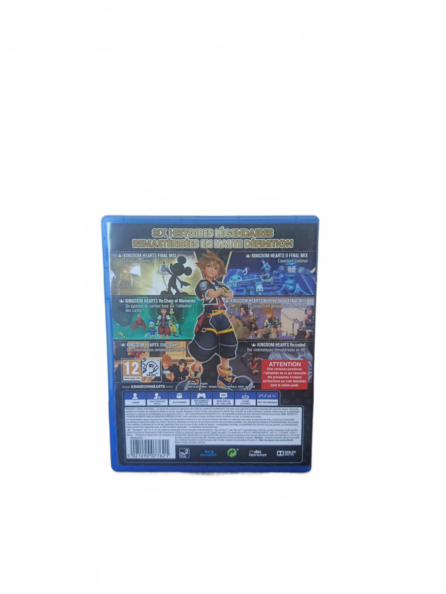 Kingdom Hearts HD 1.5 + 2.5 Remix, PlayStation 4