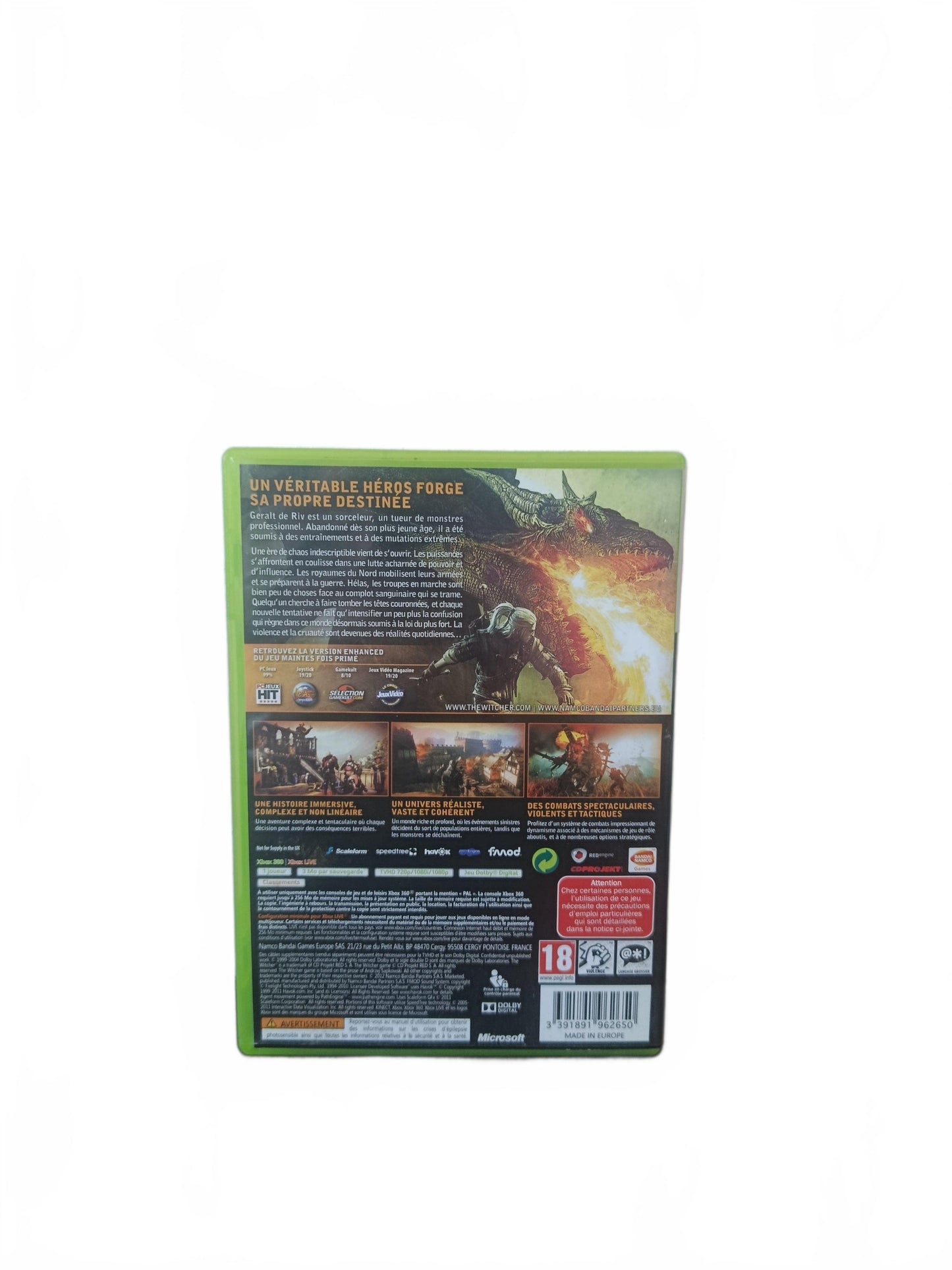 The Witcher 2: Assassins of Kings, Xbox 360