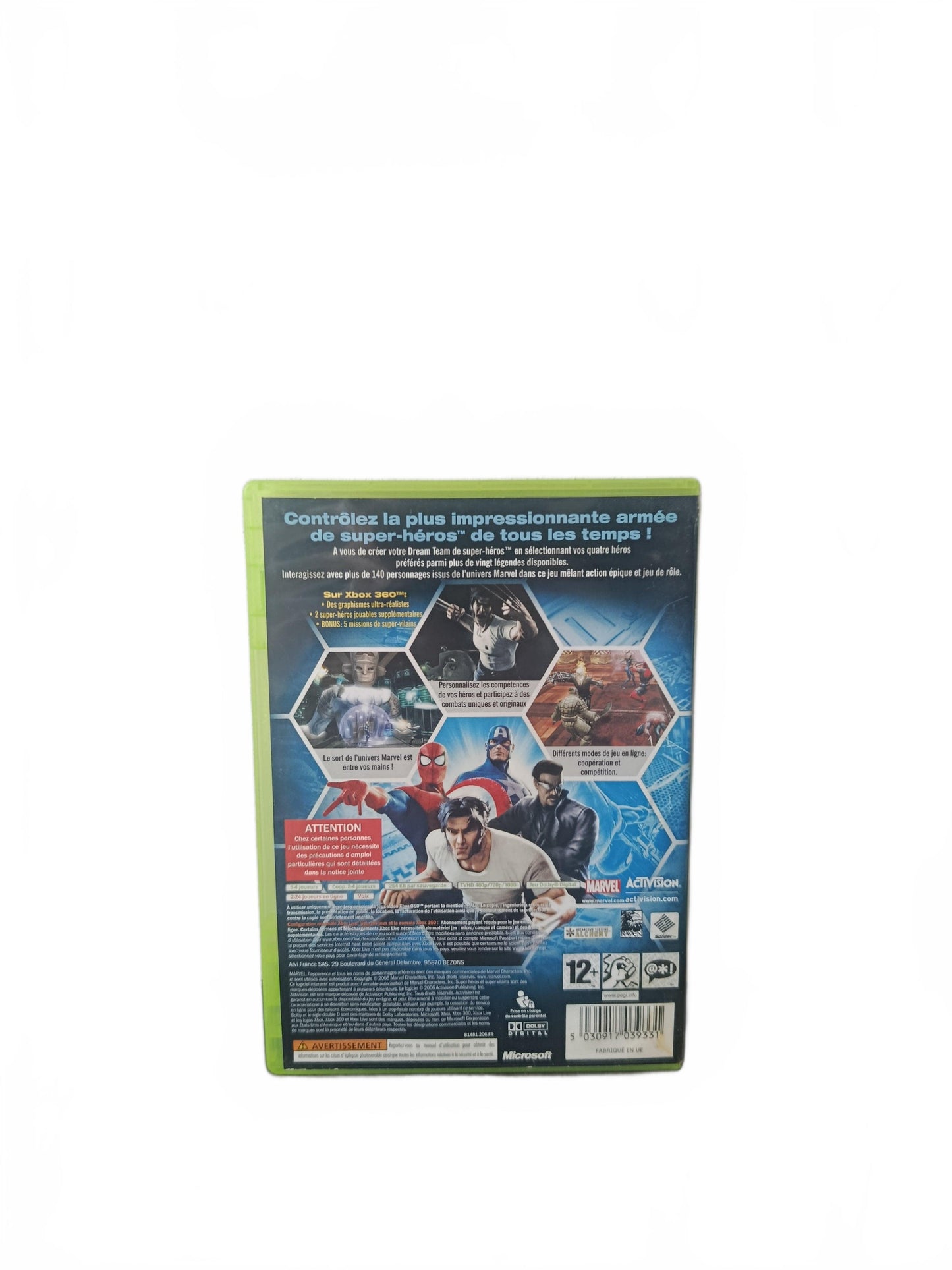Marvel: Ultimate Alliance Xbox 360