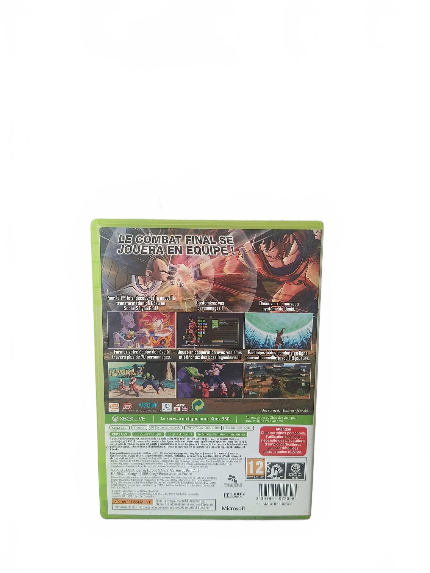 Dragon Ball Z: Battle of Z Xbox 360