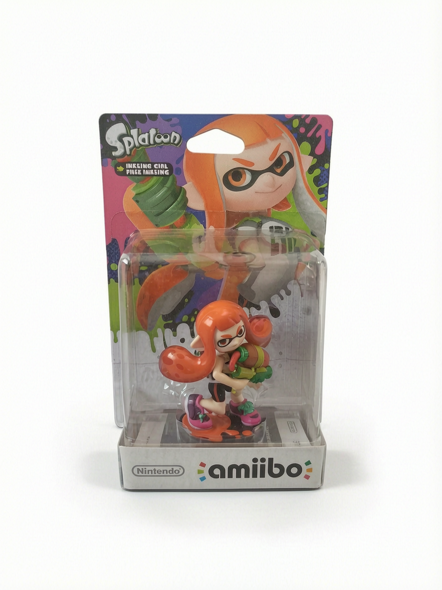 Inkling Girl ; ; Splatoon amiibo