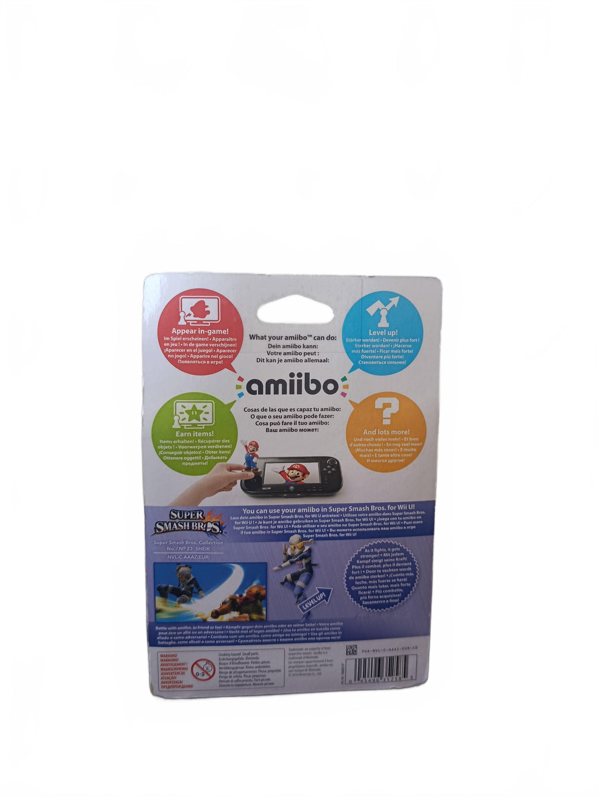 Sheik ; 23 ; Super Smash Bros. amiibo