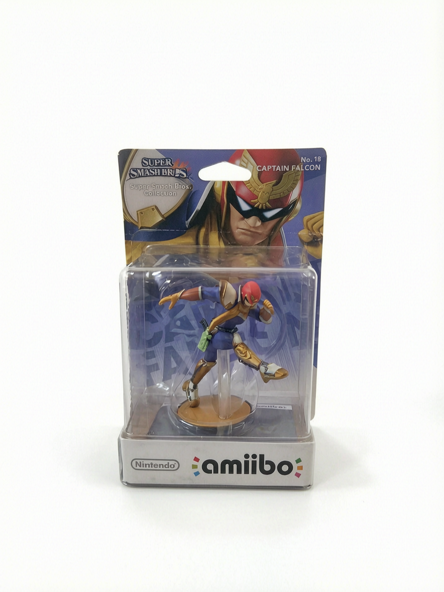 Captain Falcon ; 18 ; Super Smash Bros. amiibo