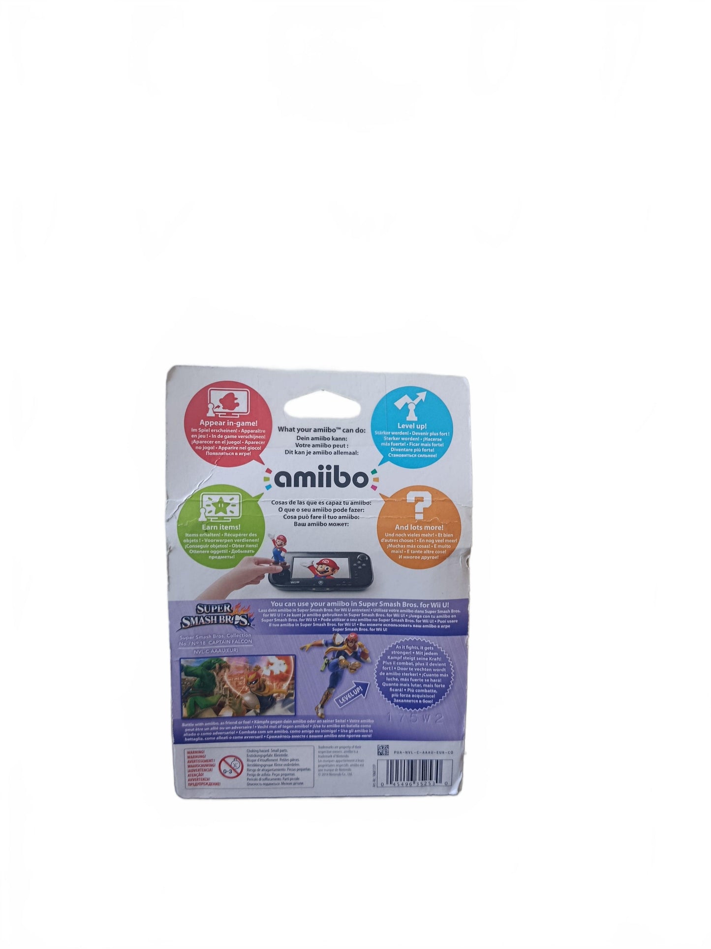 Captain Falcon ; 18 ; Super Smash Bros. amiibo