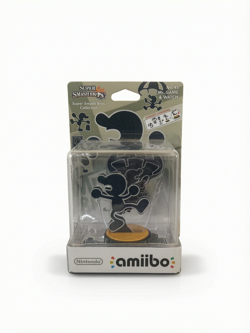 Mr. Game & Watch ; 45 ; Super Smash Bros. amiibo