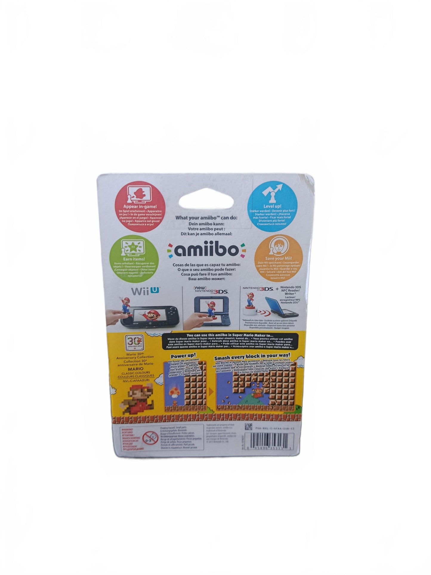 Mario Classic Colour ; ; Super Mario Bros. 30th Anniversary amiibo