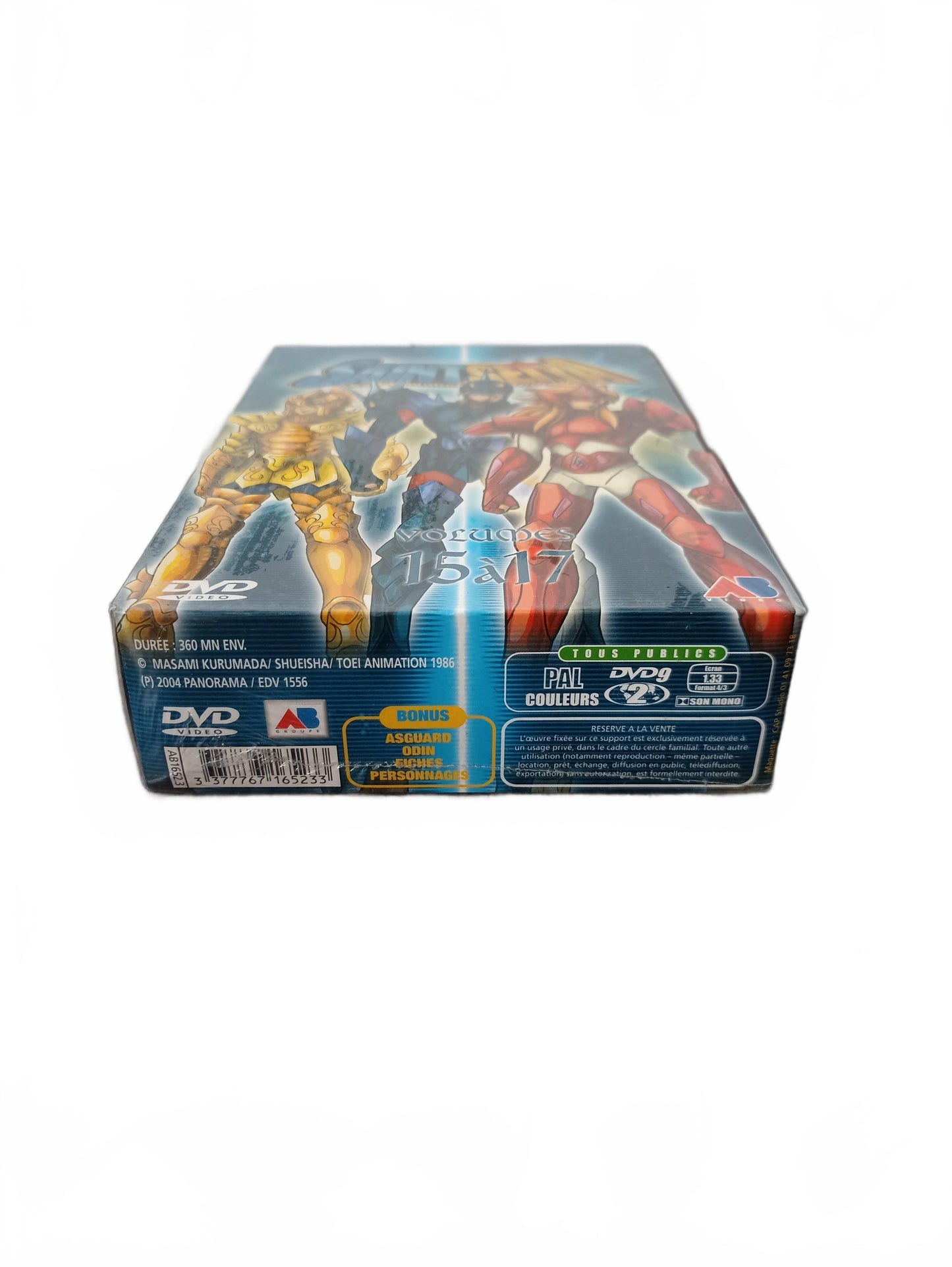 Saint Seiya Les Chevaliers du Zodiaque Volumes 15 à 17 DVD collector
