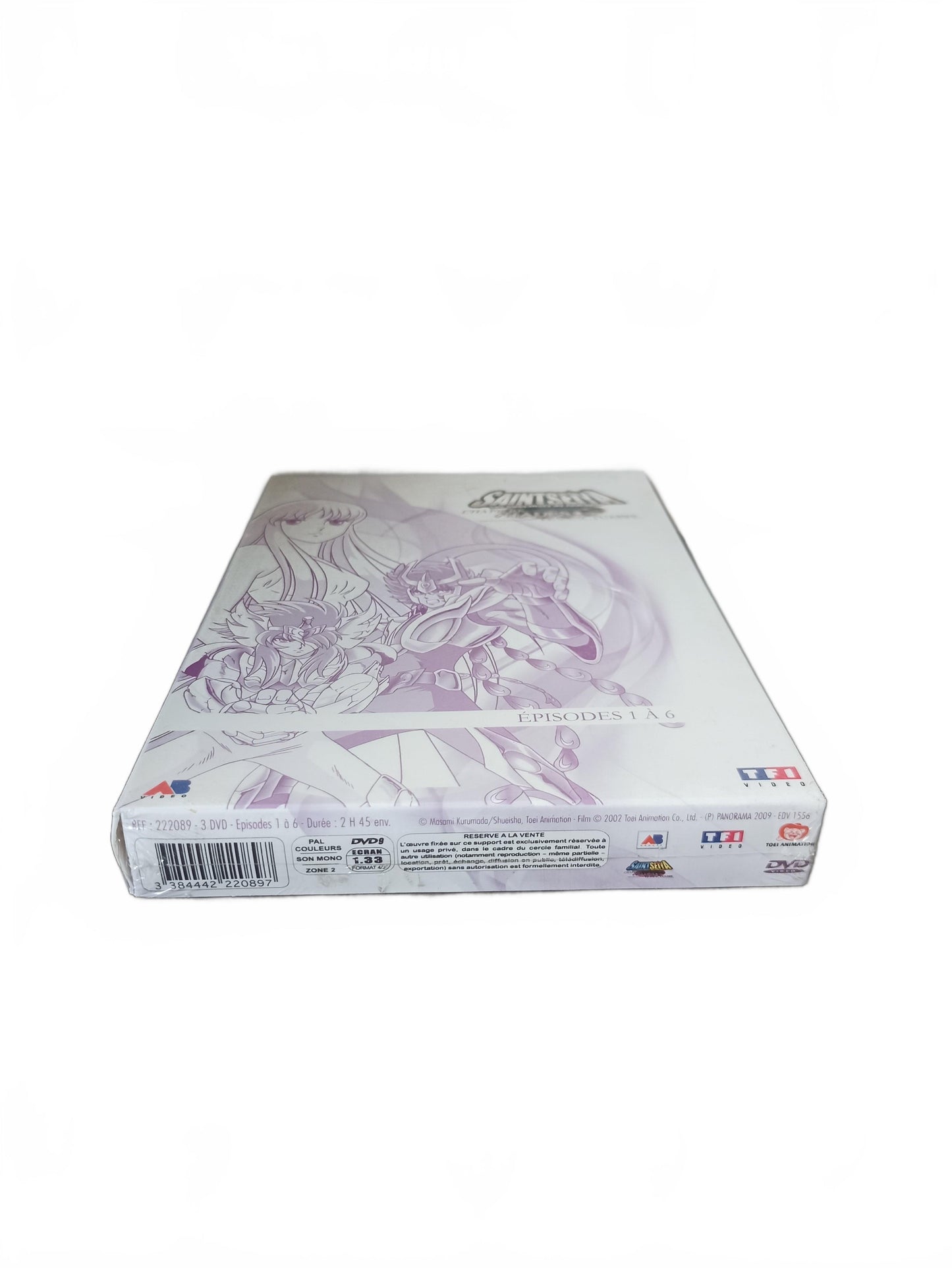 Saint Seiya Les Chevaliers du Zodiaque Chapitre Hadès Les Sanctuaires Épisodes 1 à 6  DVD collector