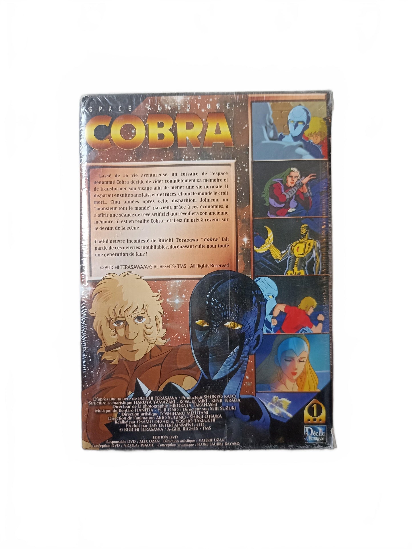 Cobra Space Adventure  Volume 1 ; DVD collector