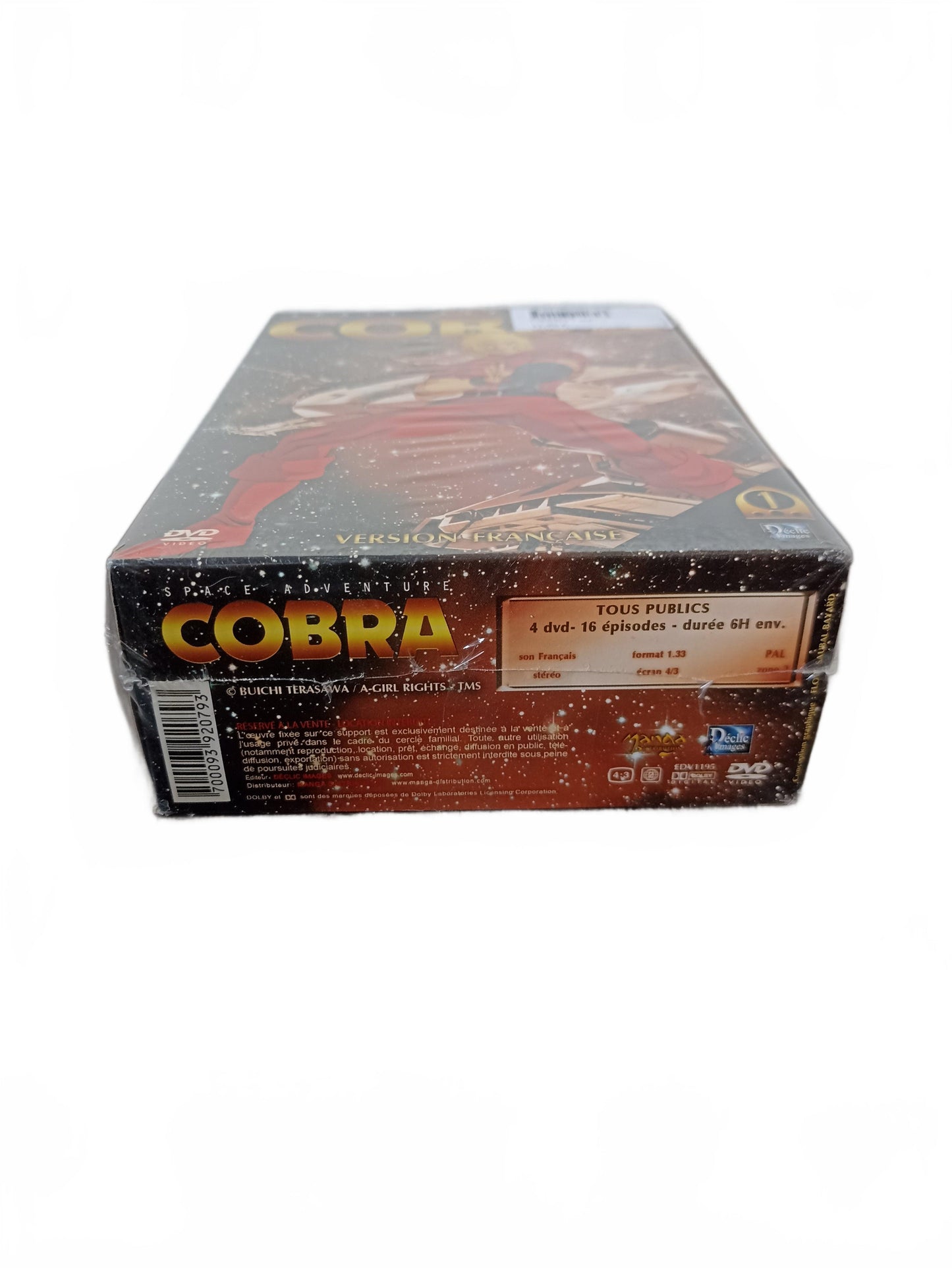 Cobra Space Adventure  Volume 1 ; DVD collector