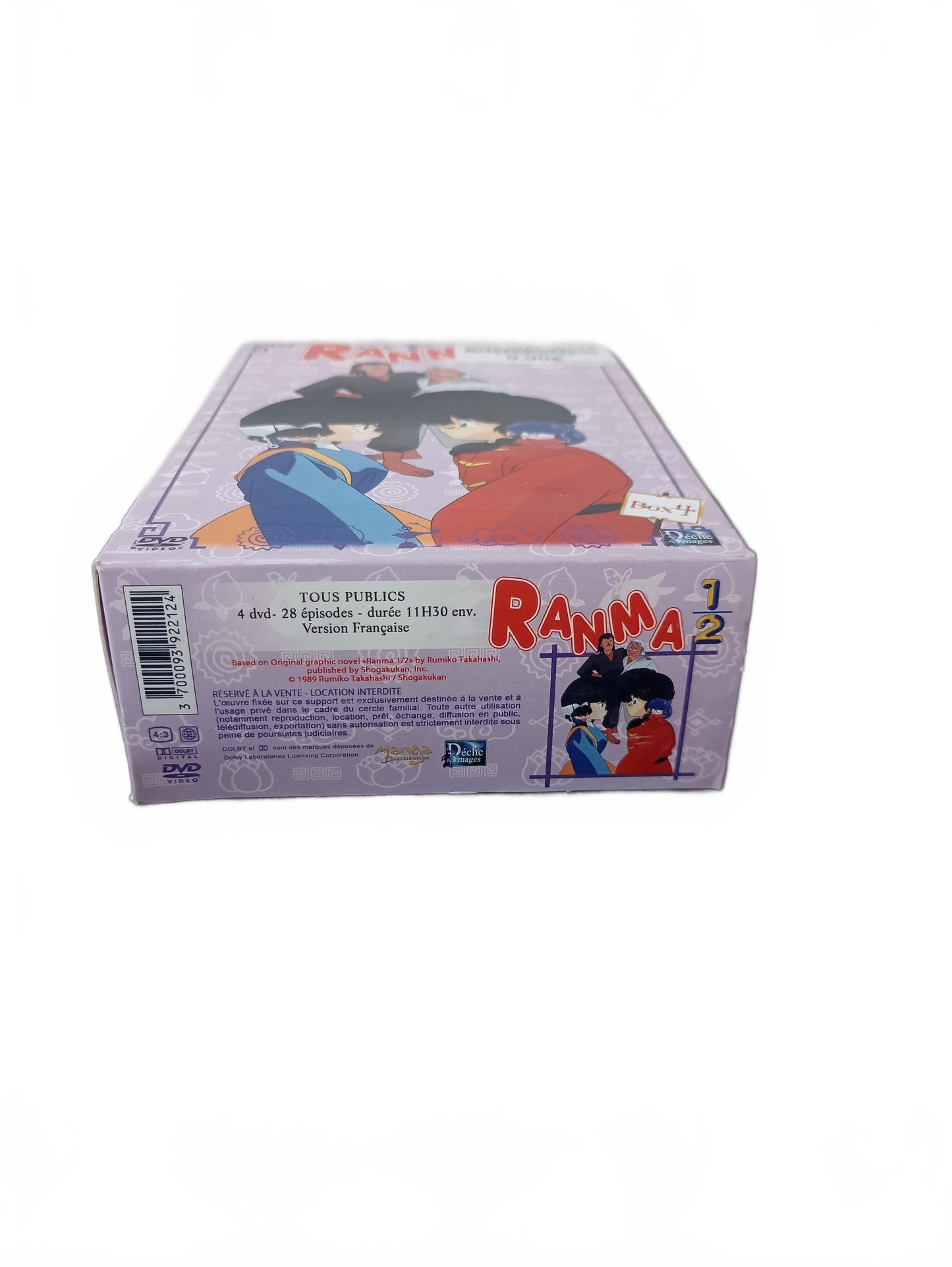 Ranma ½ ; Box 4 ; DVD collector