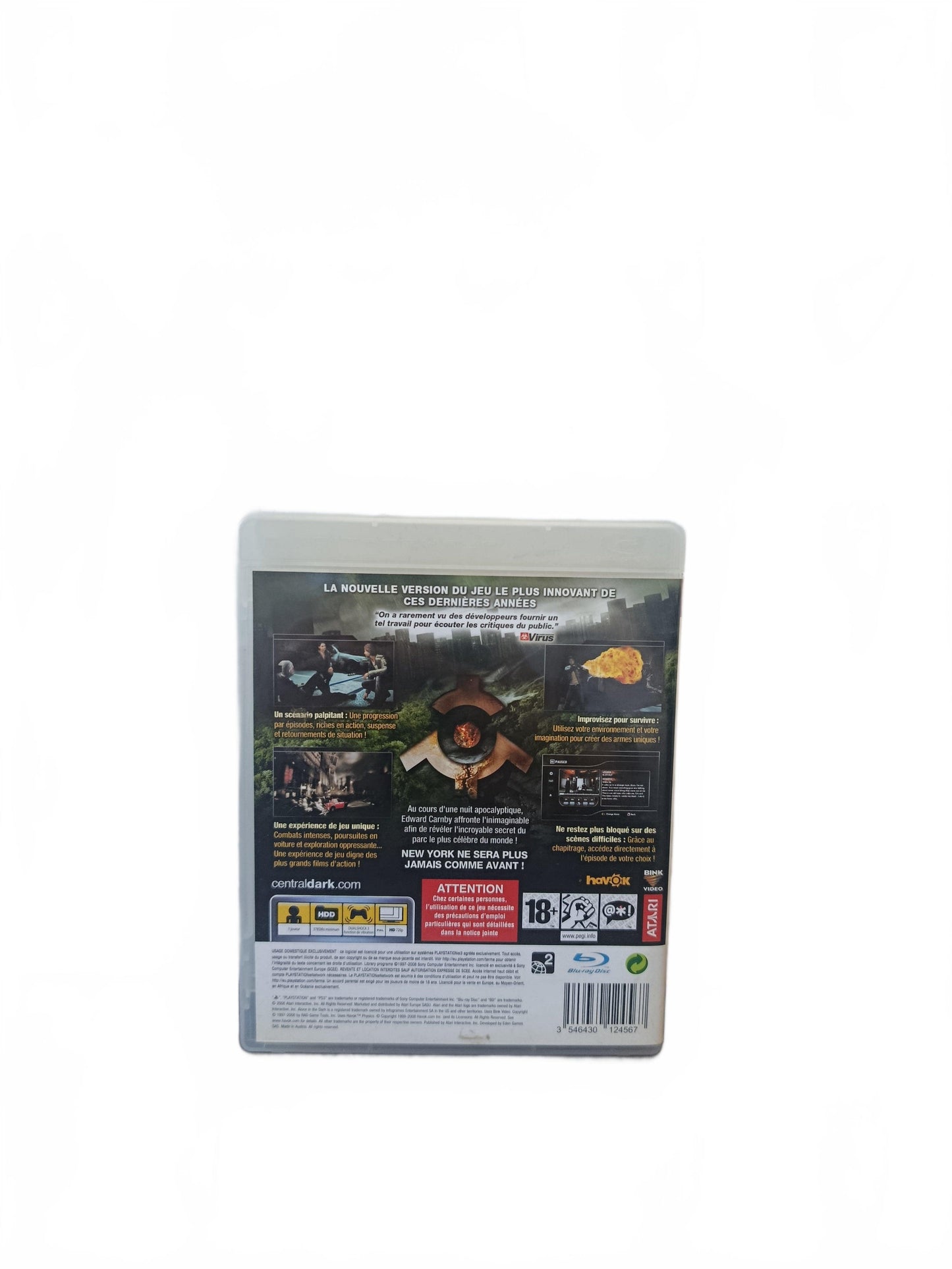 Alone in the Dark Inferno ; PlayStation 3 (PS3)