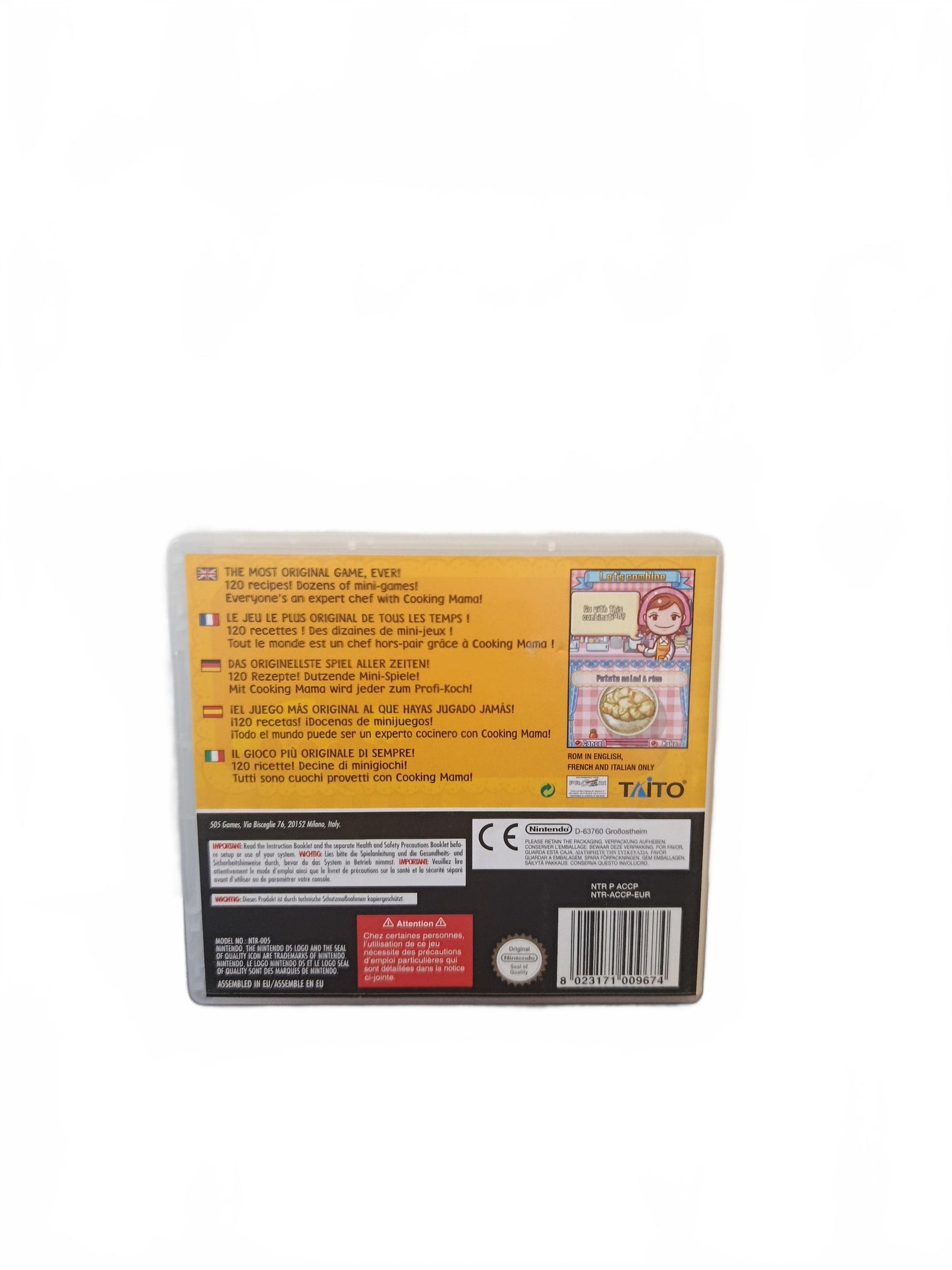 Cooking Mama ; Nintendo DS