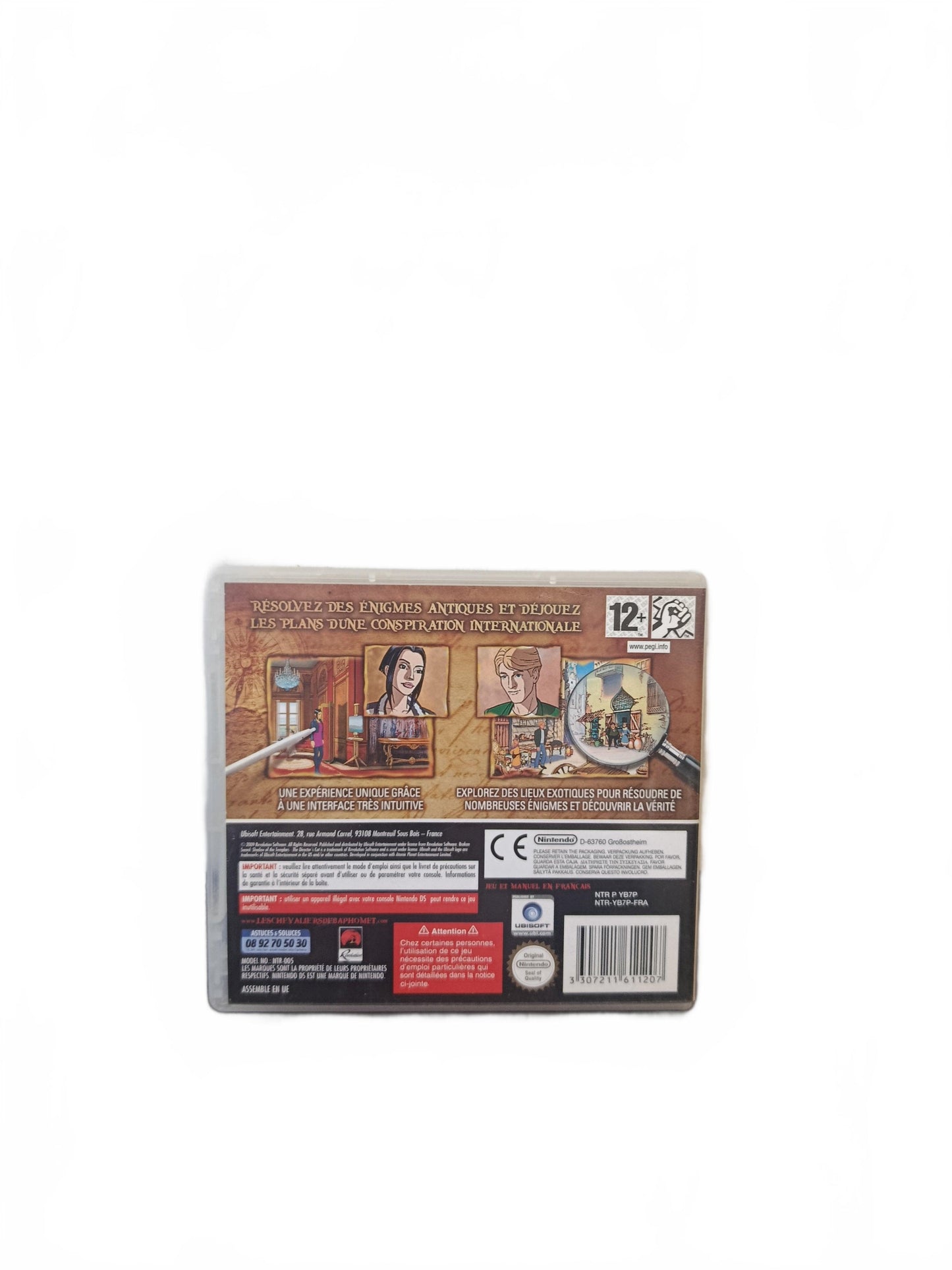 Les Chevaliers de Baphomet: The Director’s Cut ; Nintendo DS