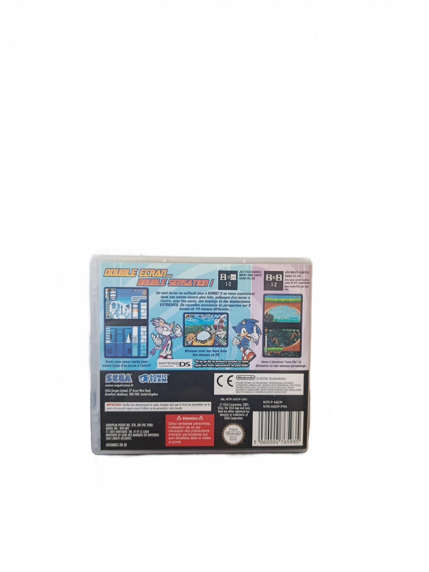 Sonic Rush ; Nintendo DS