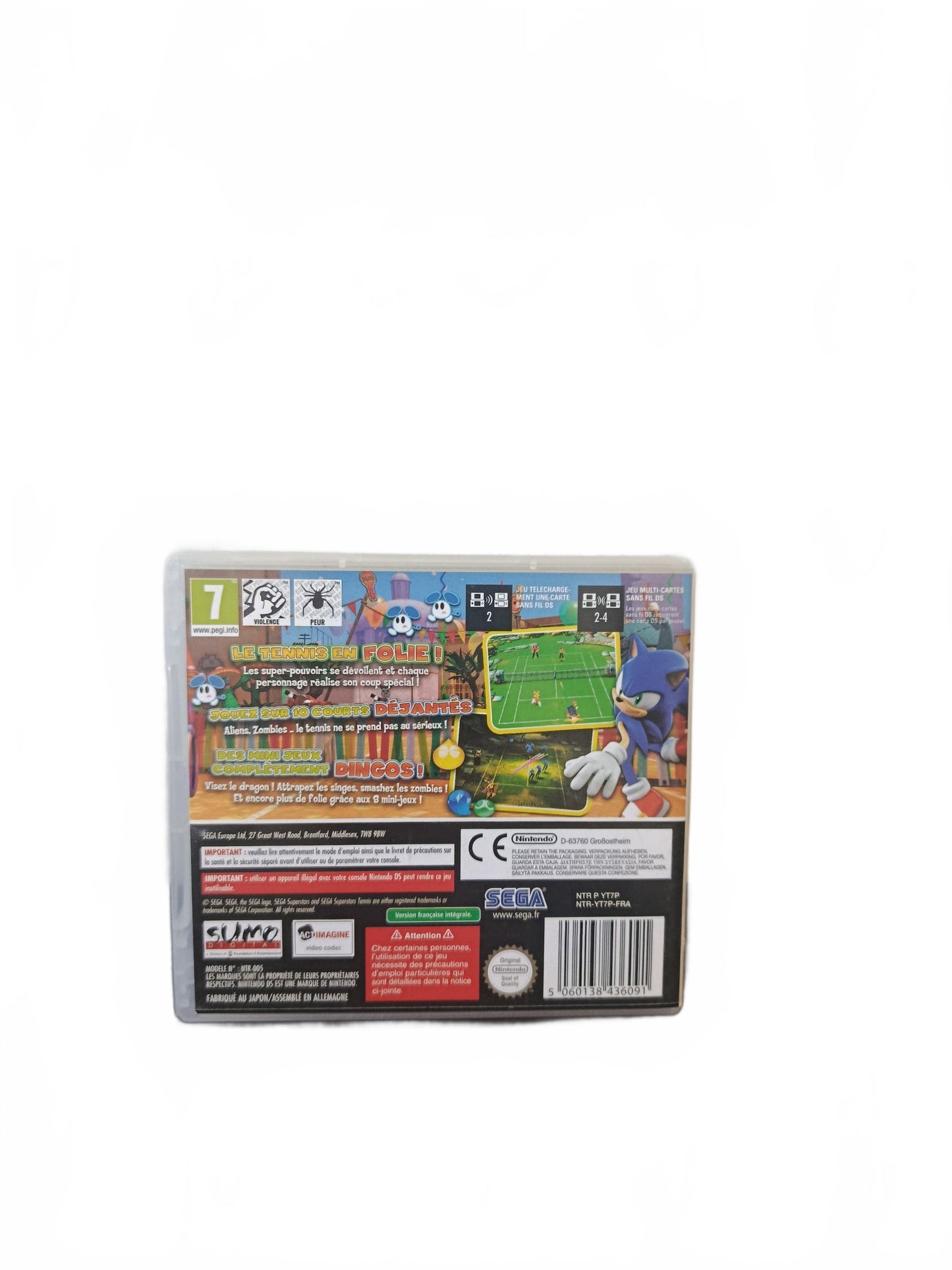 Sega Superstars Tennis ; Nintendo DS