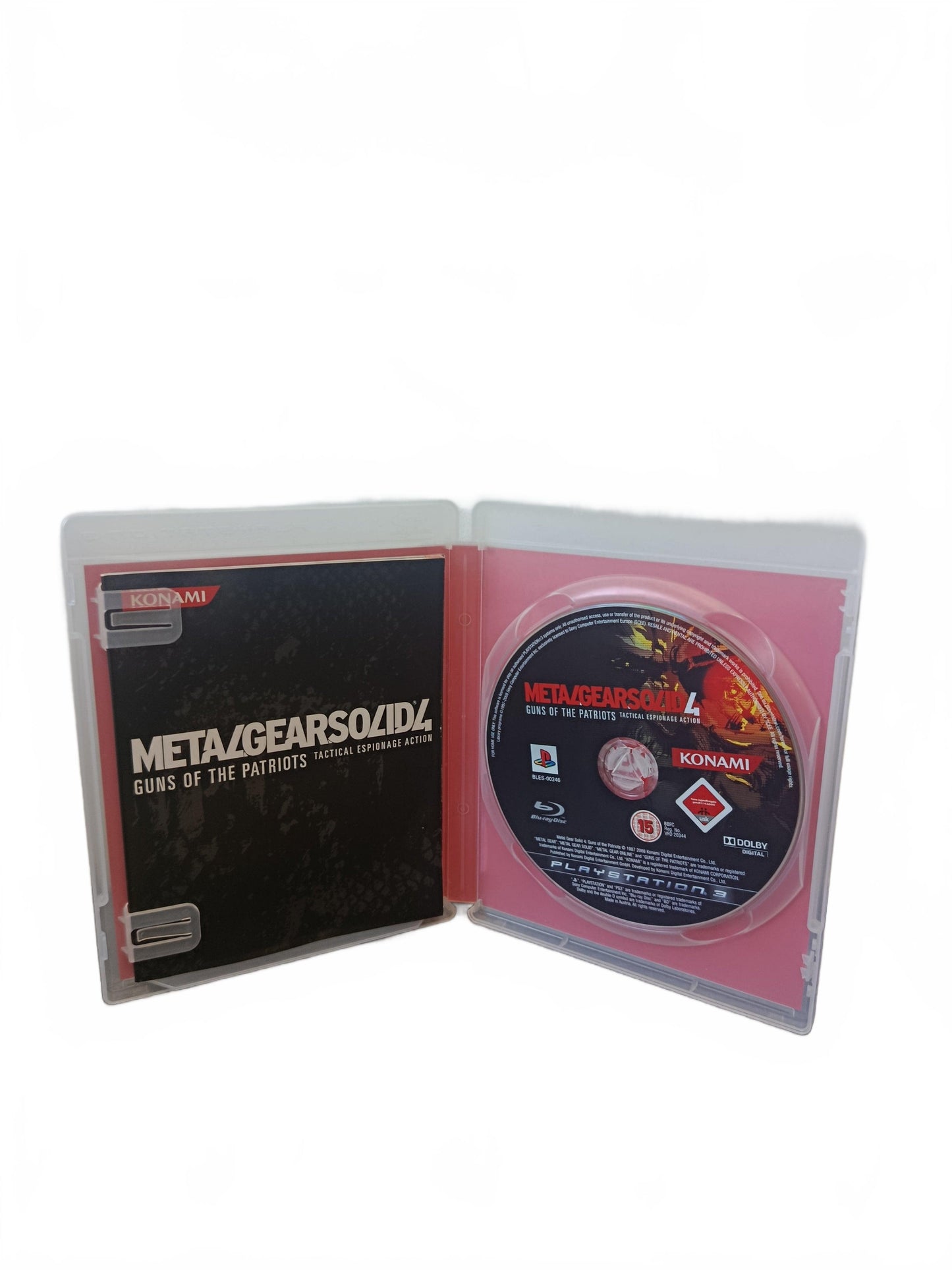 Metal Gear Solid 4 Playstation 3 ( PS3 )