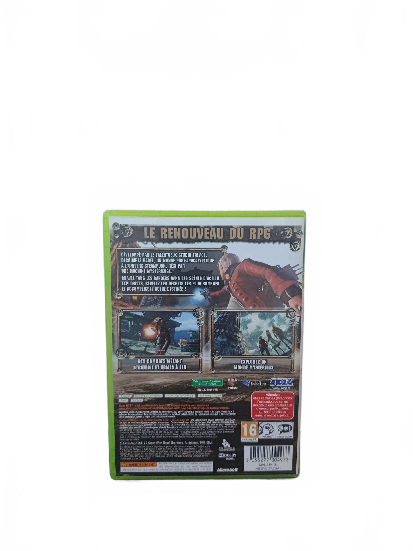 Resonance of Fate Xbox 360